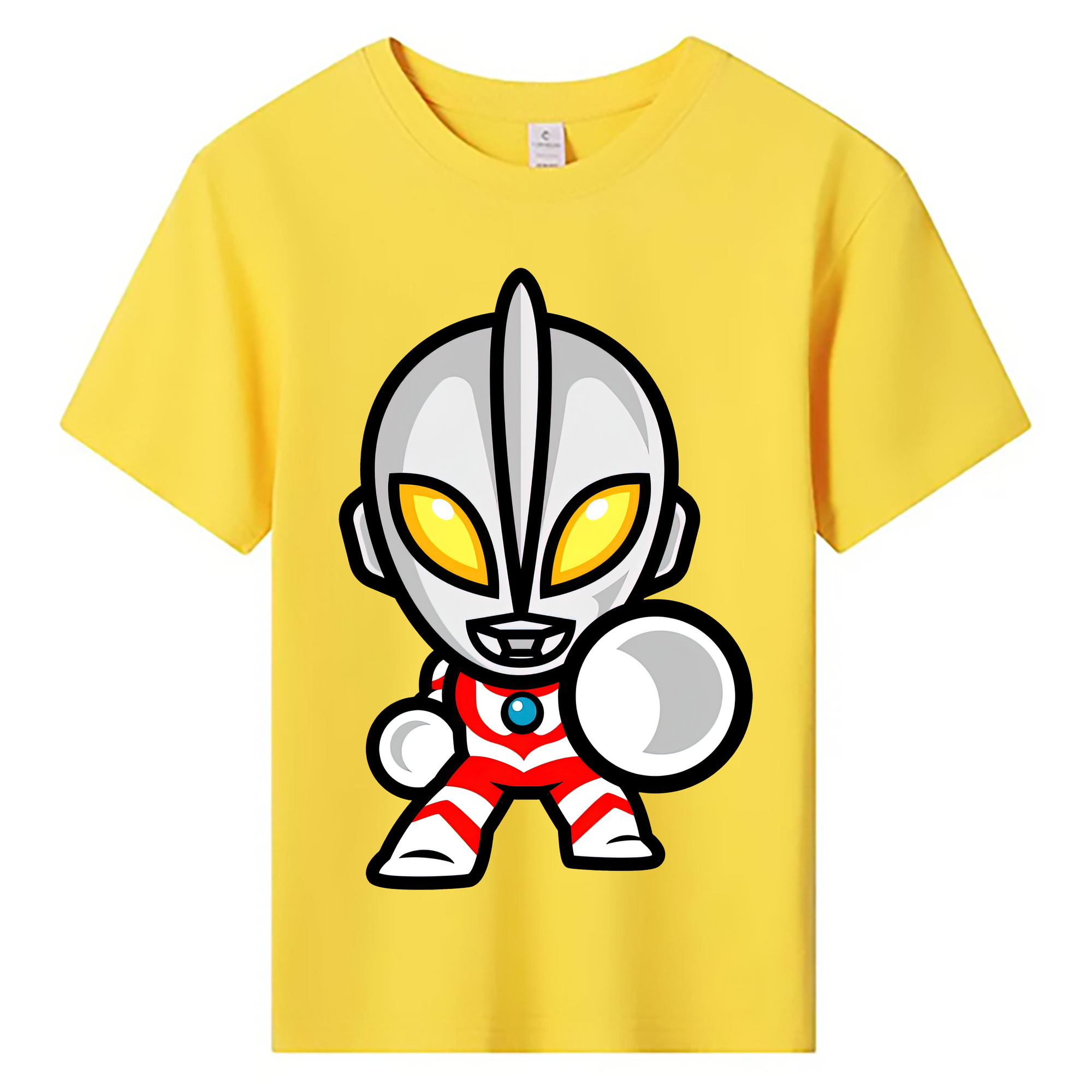 （画像用） ウルトラマン Ultraman 綿100％キッズTシャツ（フロントプリント）