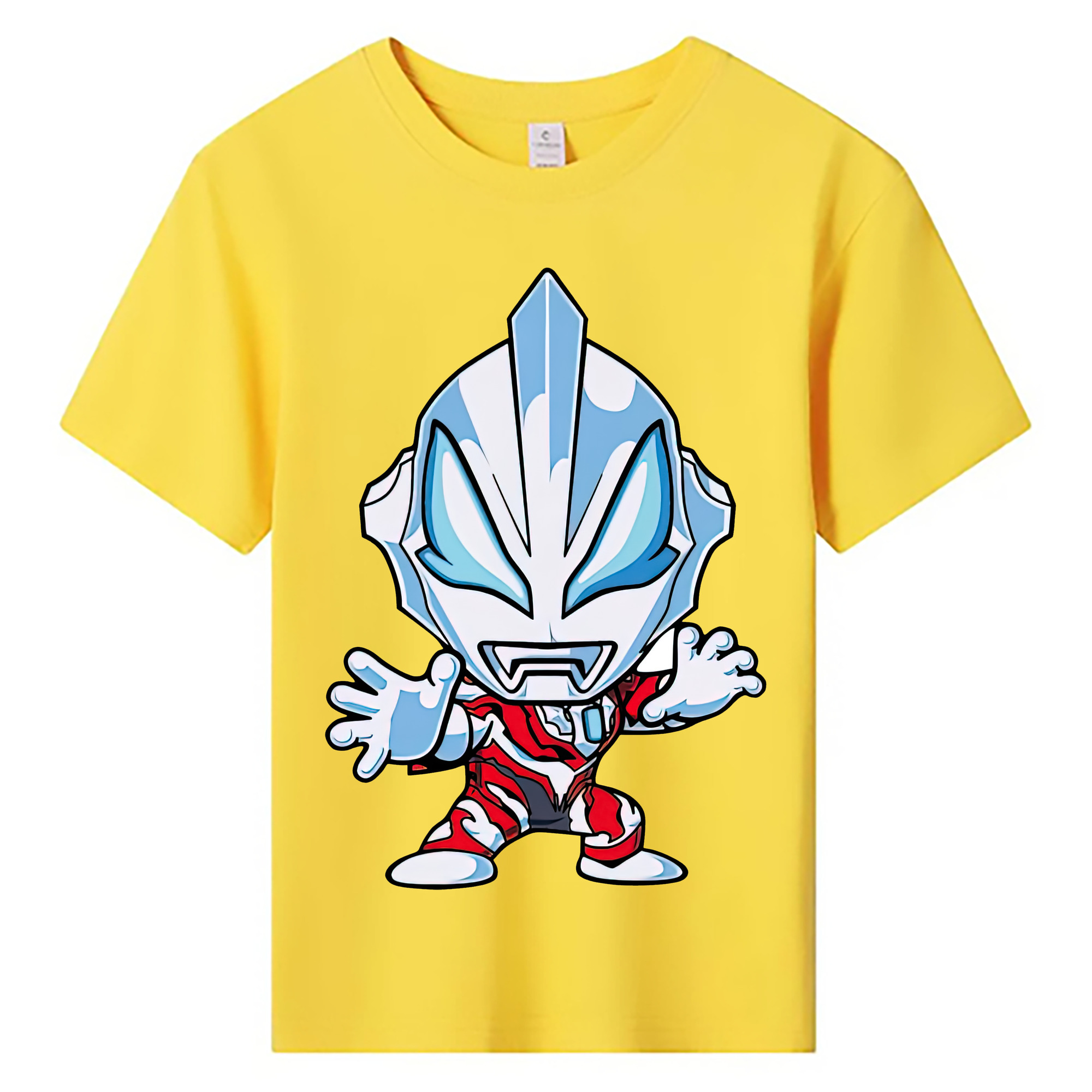 （画像用） ウルトラマン Ultraman 綿100％キッズTシャツ（フロントプリント）