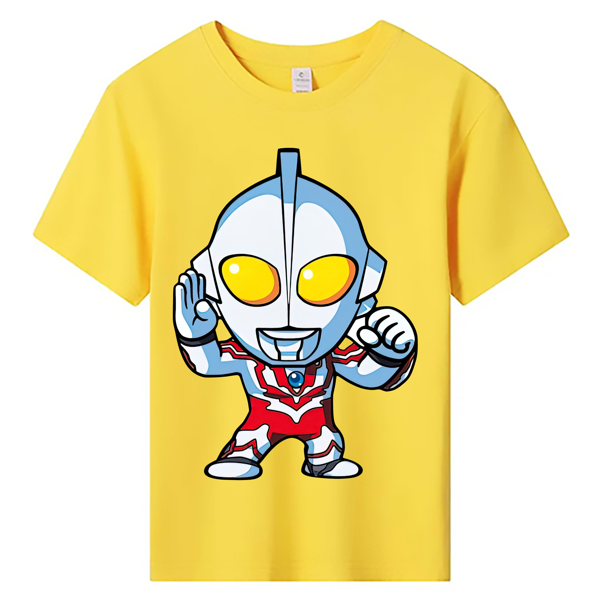 （画像用） ウルトラマン Ultraman 綿100％キッズTシャツ（フロントプリント）