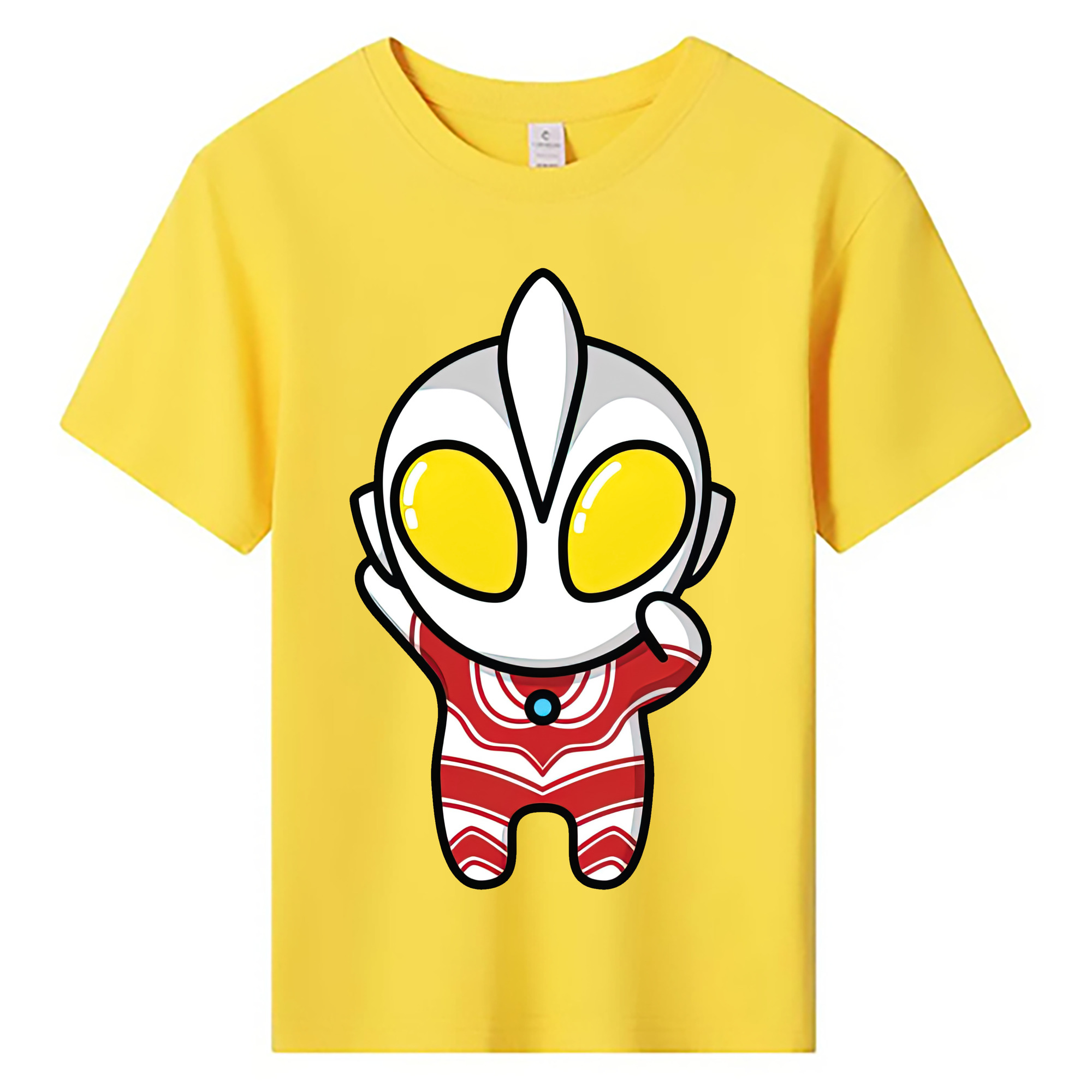 （画像用） ウルトラマン Ultraman 綿100％キッズTシャツ（フロントプリント）