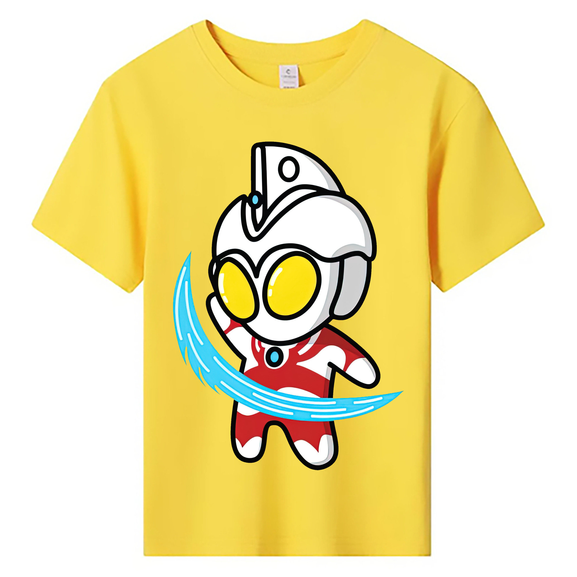 （画像用） ウルトラマン Ultraman 綿100％キッズTシャツ（フロントプリント）