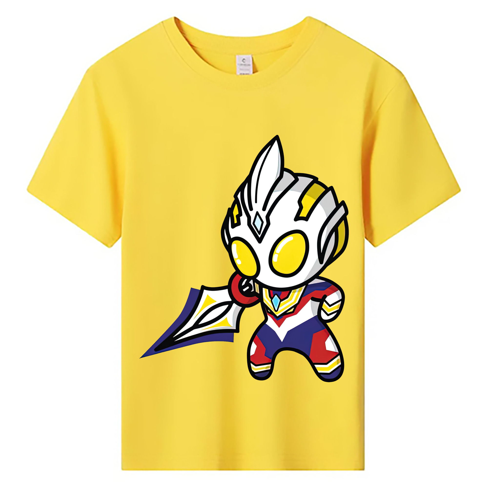 （画像用） ウルトラマン Ultraman 綿100％キッズTシャツ（フロントプリント）