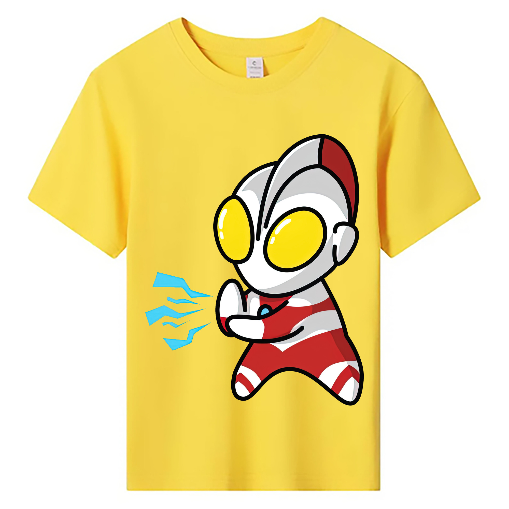 （画像用） ウルトラマン Ultraman 綿100％キッズTシャツ（フロントプリント）