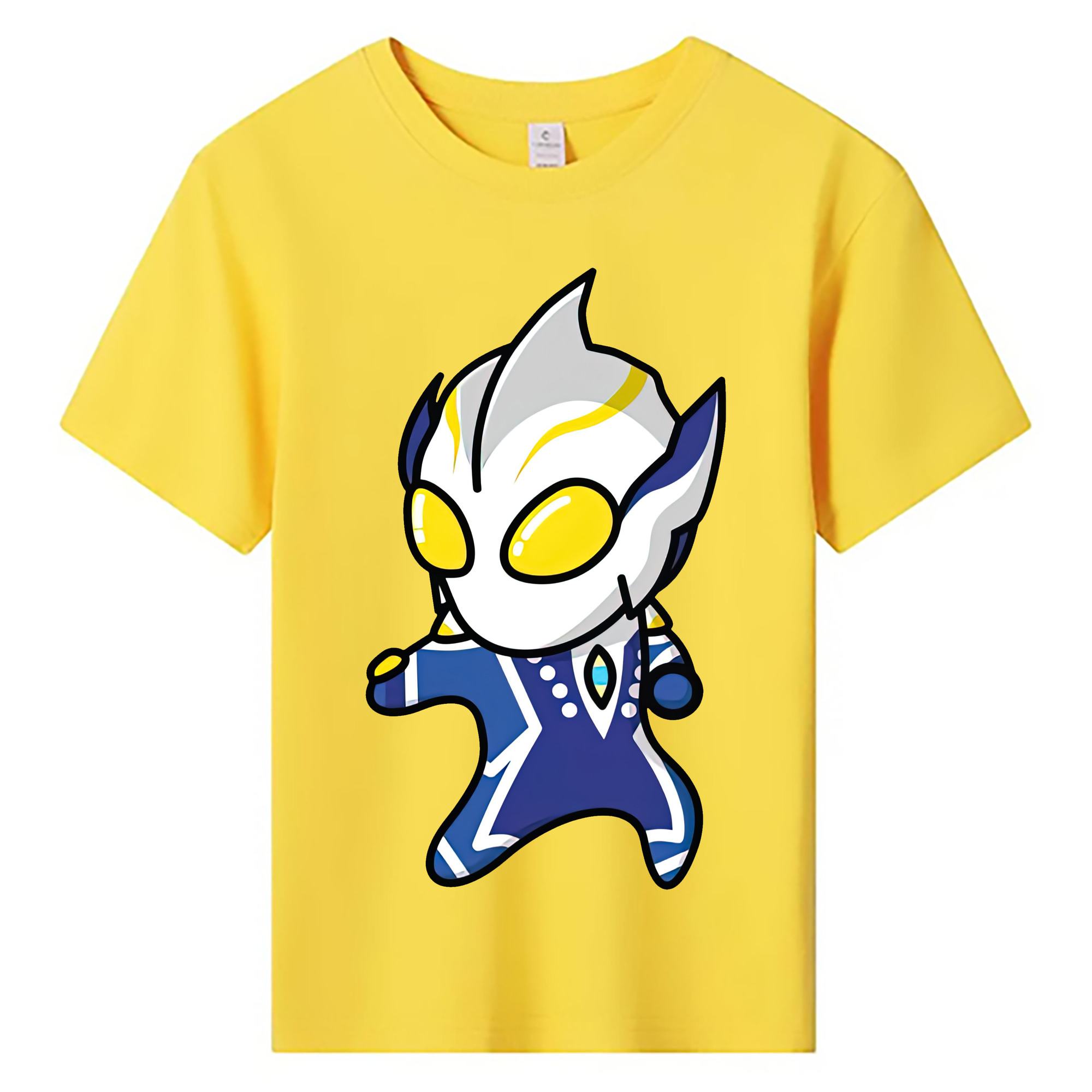 （画像用） ウルトラマン Ultraman 綿100％キッズTシャツ（フロントプリント）