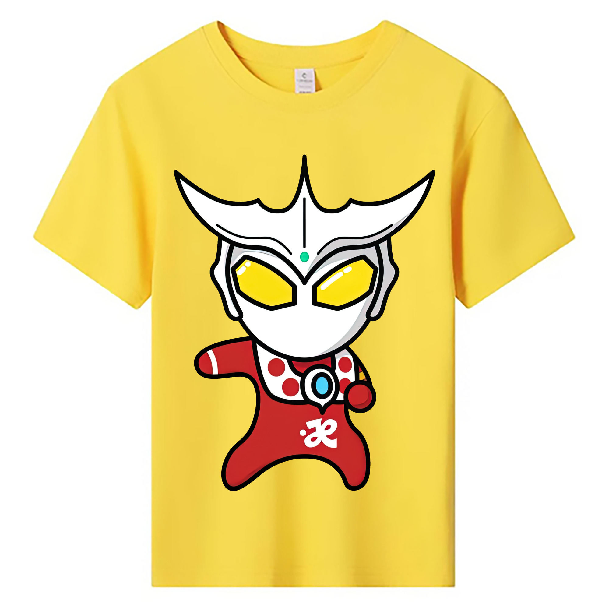 （画像用） ウルトラマン Ultraman 綿100％キッズTシャツ（フロントプリント）