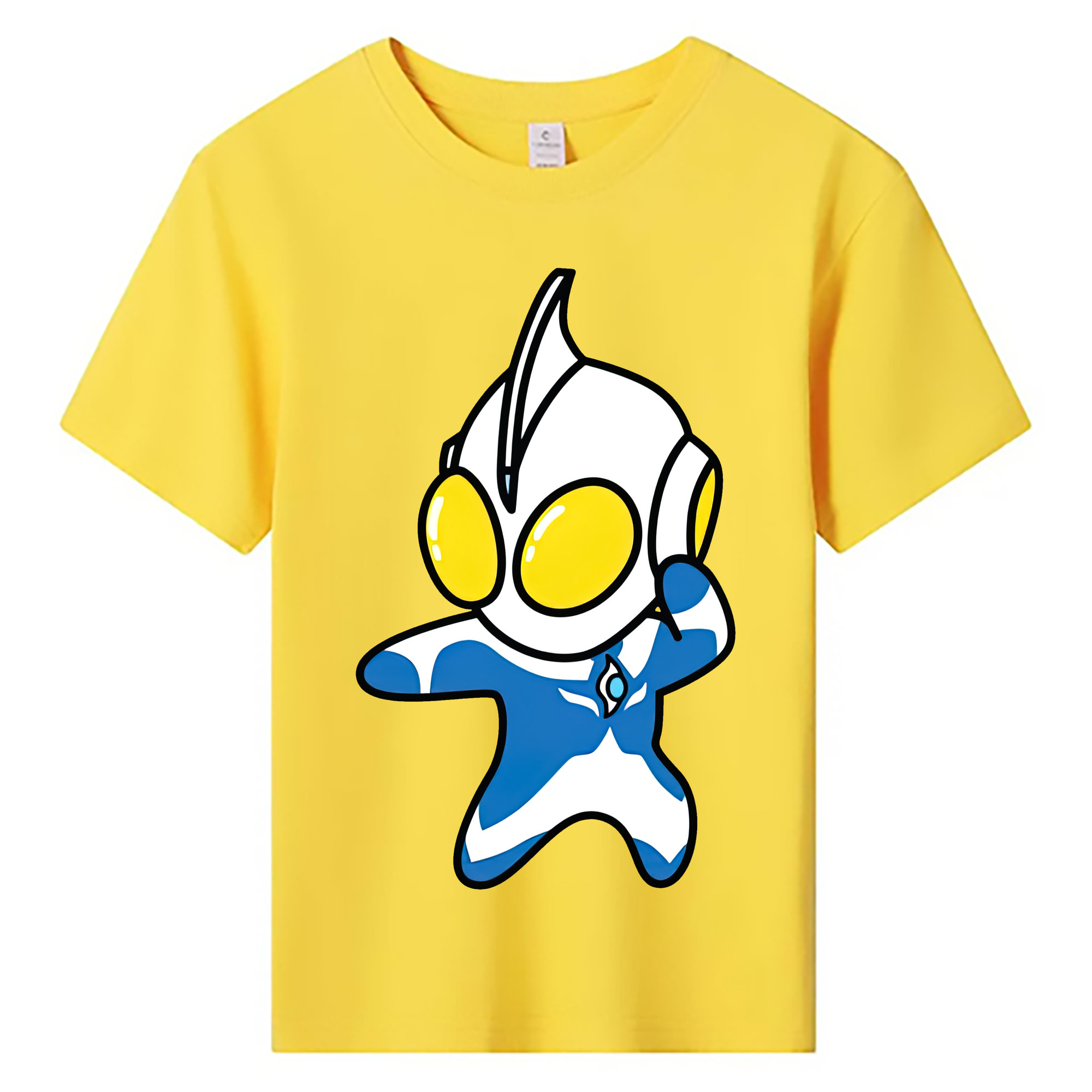 （画像用） ウルトラマン Ultraman 綿100％キッズTシャツ（フロントプリント）