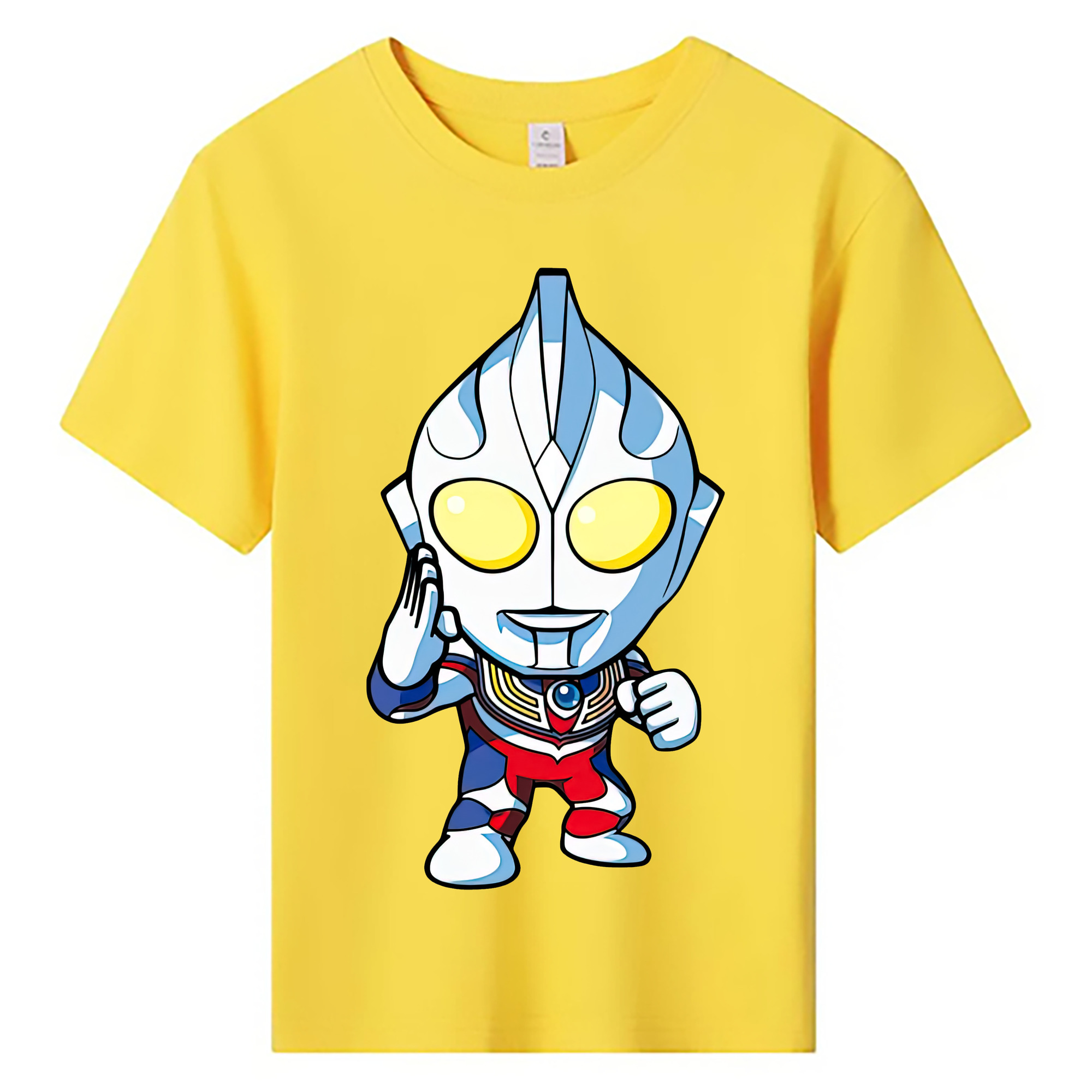 （画像用） ウルトラマン Ultraman 綿100％キッズTシャツ（フロントプリント）