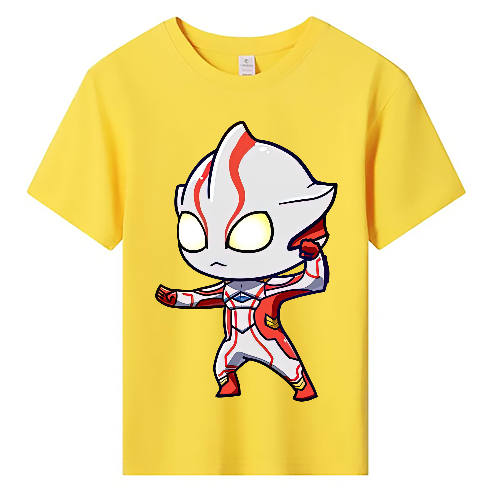 （画像用） ウルトラマン Ultraman 綿100％キッズTシャツ（フロントプリント）