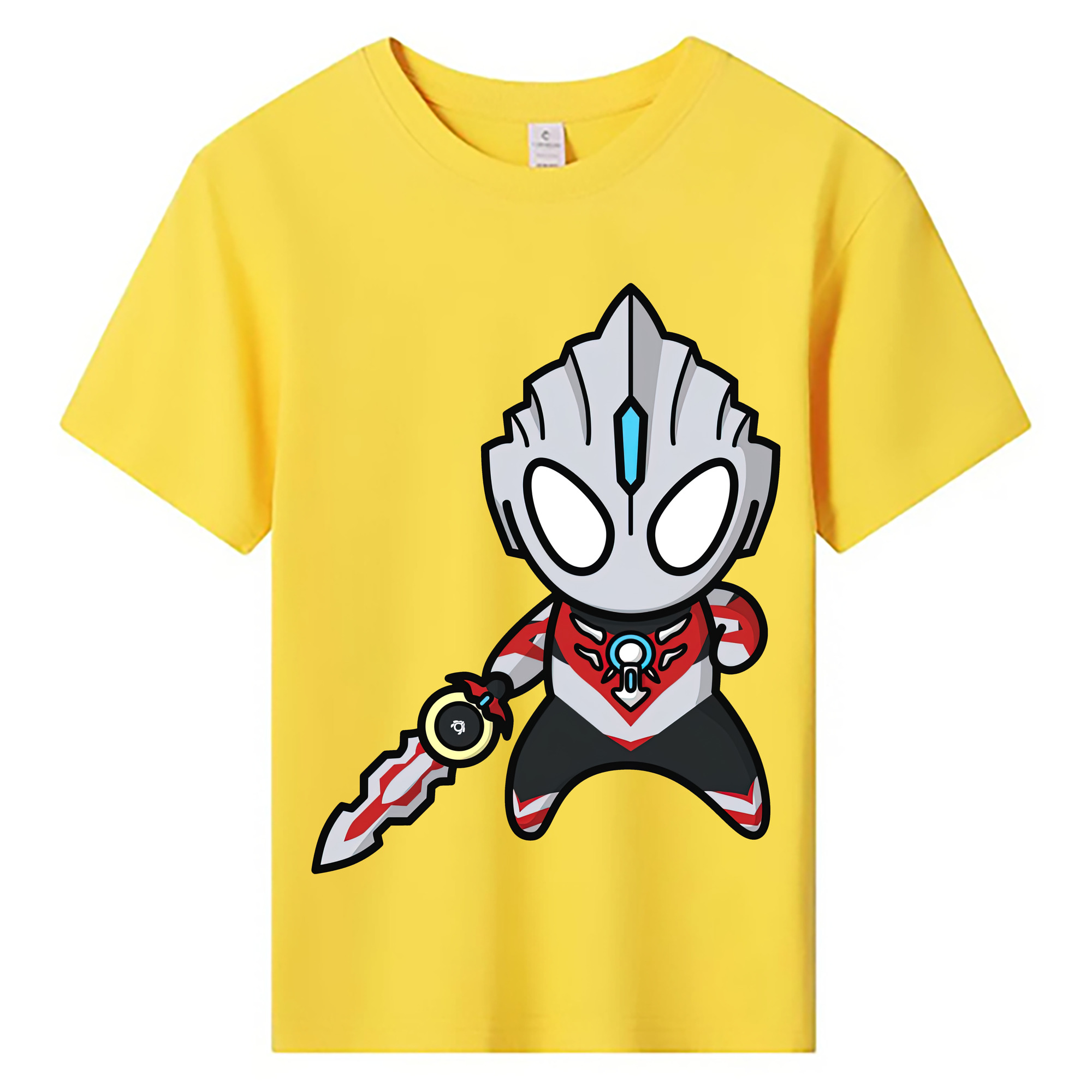 （画像用） ウルトラマン Ultraman 綿100％キッズTシャツ（フロントプリント）