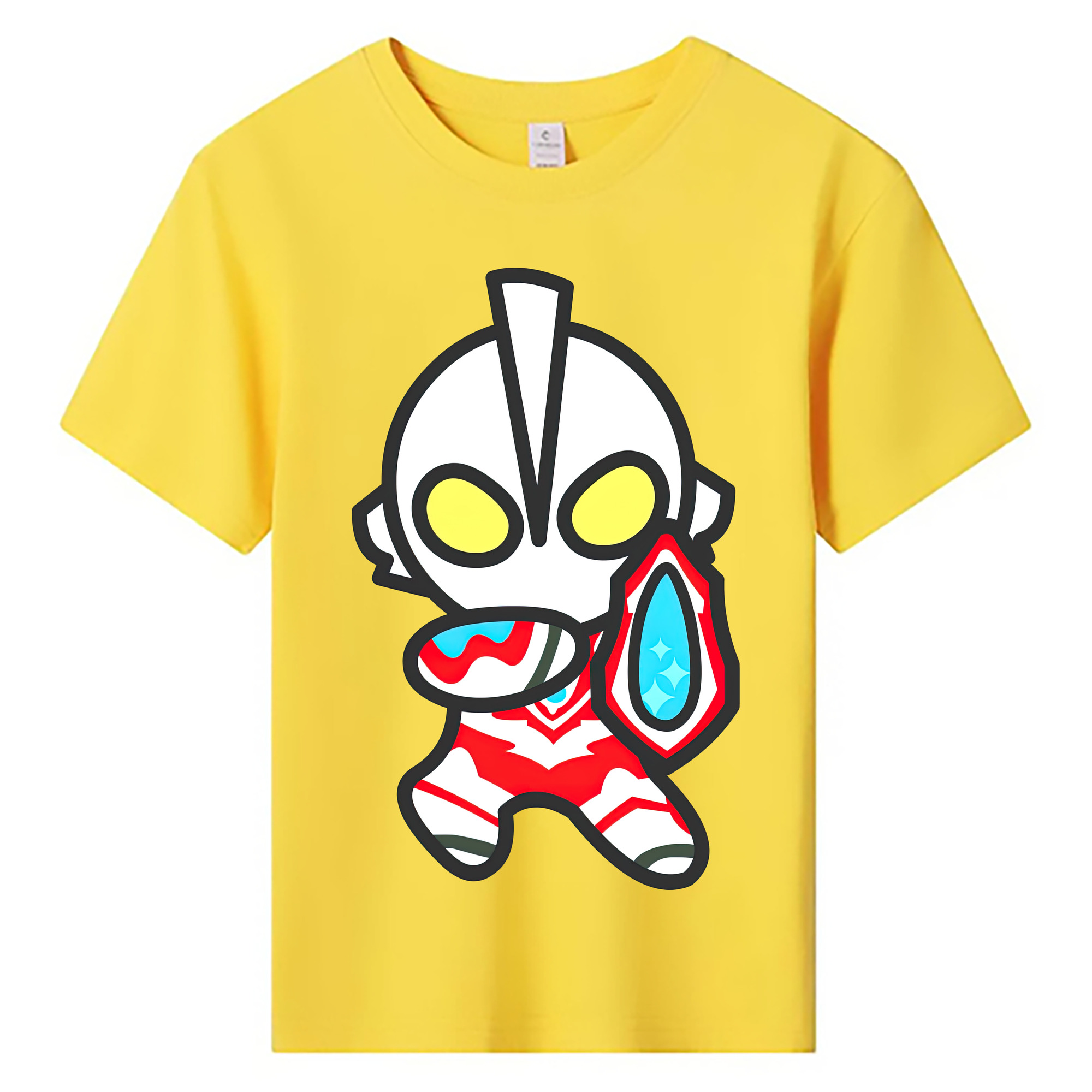 （画像用） ウルトラマン Ultraman 綿100％キッズTシャツ（フロントプリント）