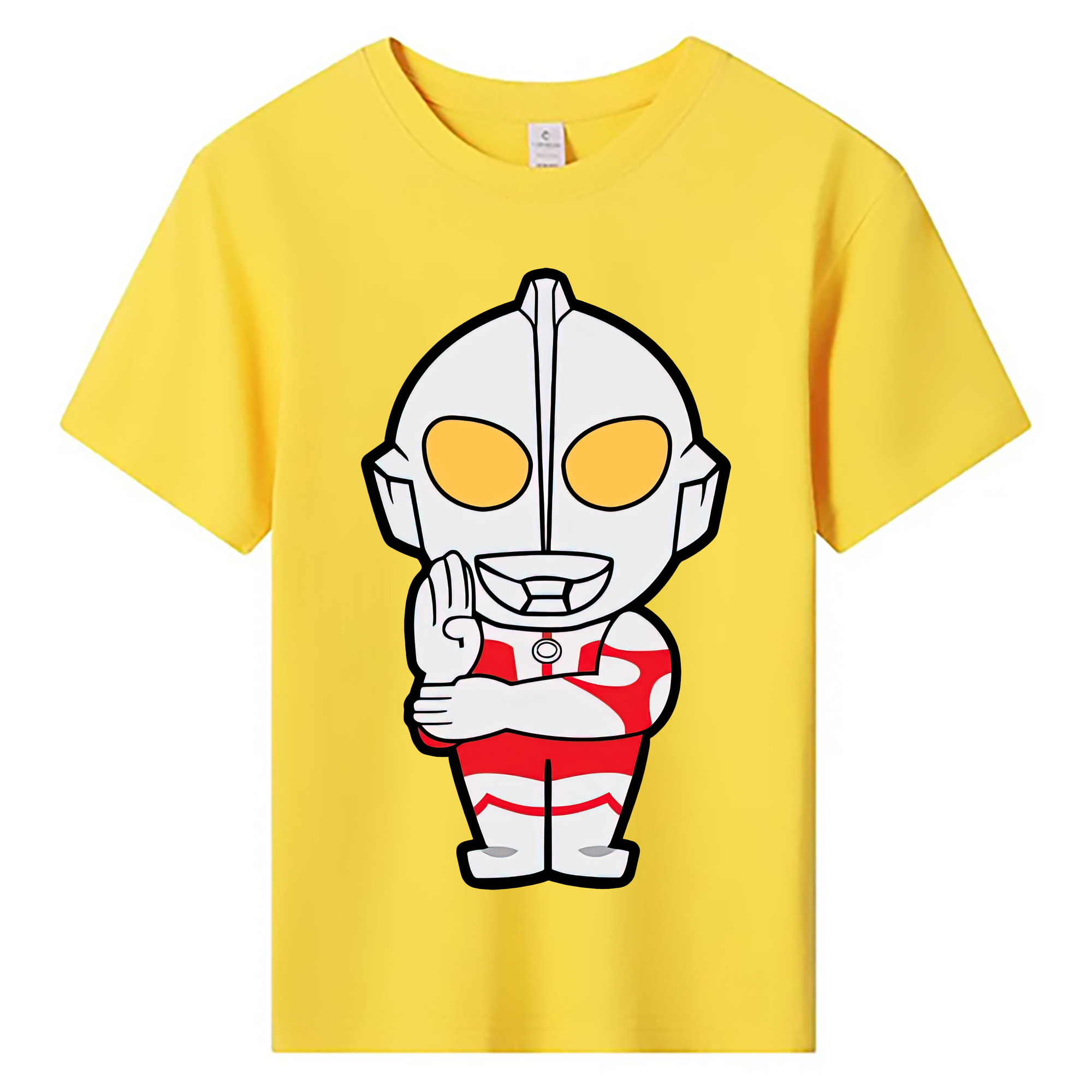（画像用） ウルトラマン Ultraman 綿100％キッズTシャツ（フロントプリント）