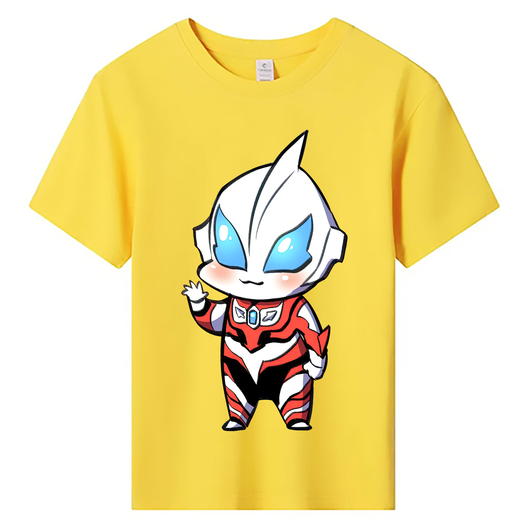 （画像用） ウルトラマン Ultraman 綿100％キッズTシャツ（フロントプリント）