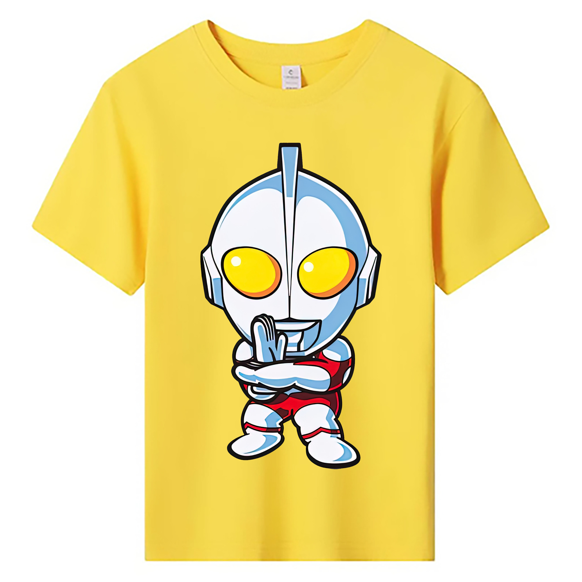 （画像用） ウルトラマン Ultraman 綿100％キッズTシャツ（フロントプリント）