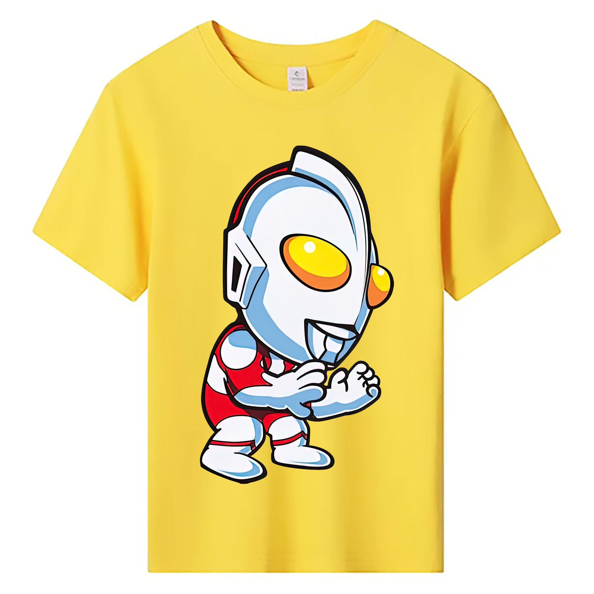 （画像用） ウルトラマン Ultraman 綿100％キッズTシャツ（フロントプリント）