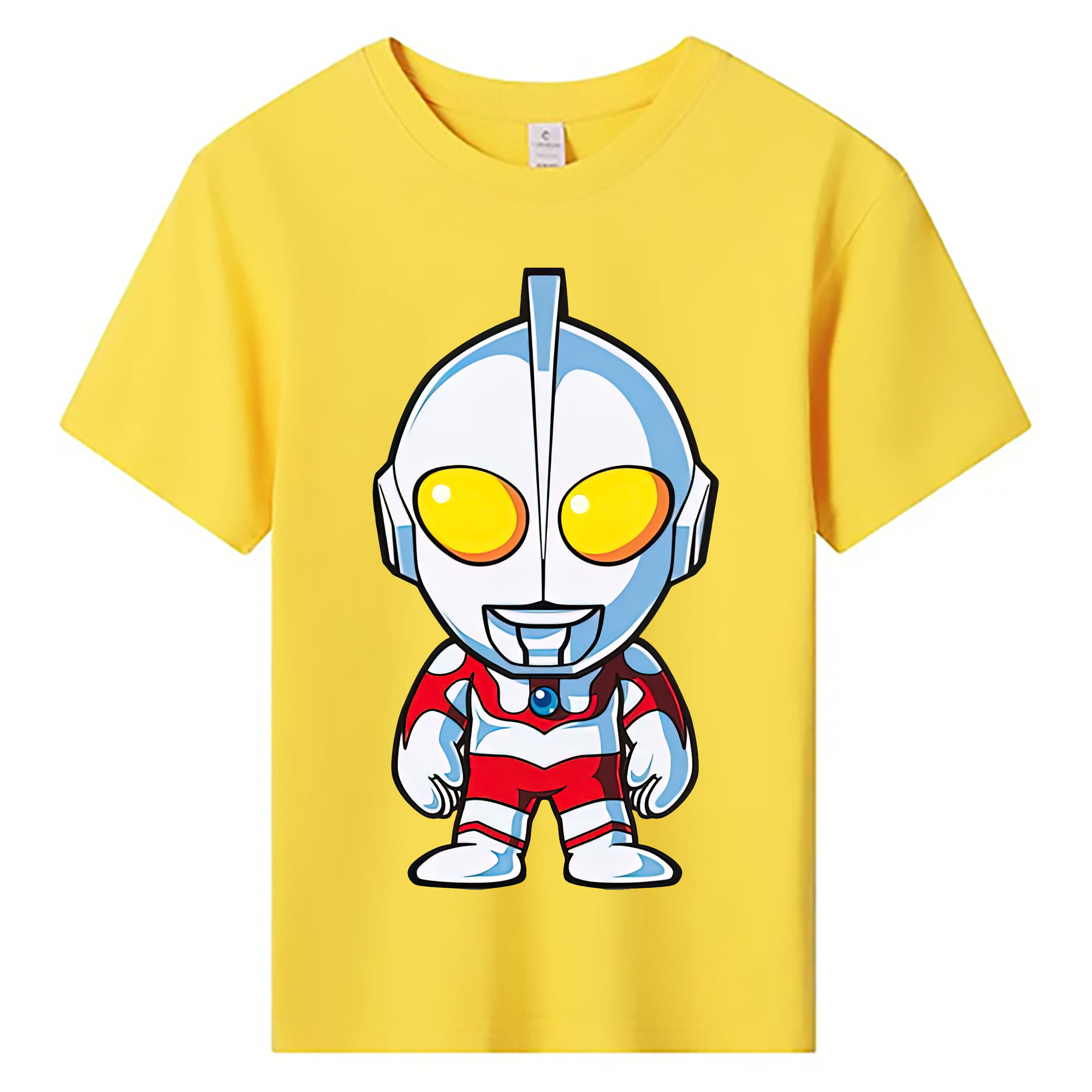 （画像用） ウルトラマン Ultraman 綿100％キッズTシャツ（フロントプリント）