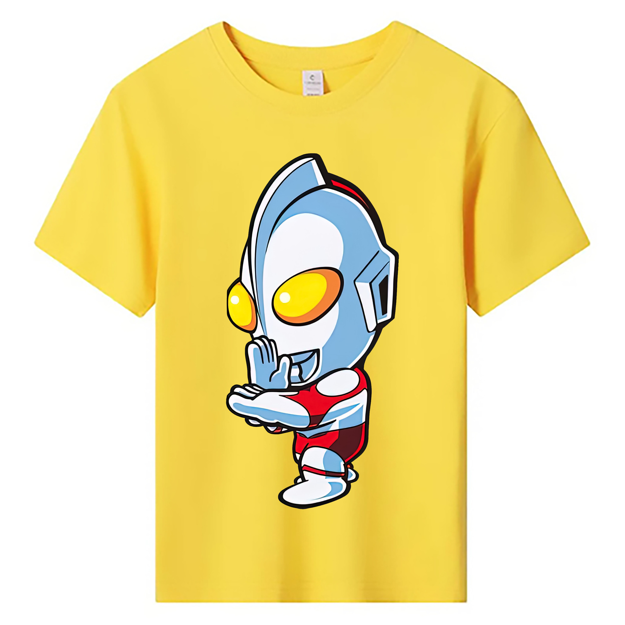 （画像用） ウルトラマン Ultraman 綿100％キッズTシャツ（フロントプリント）