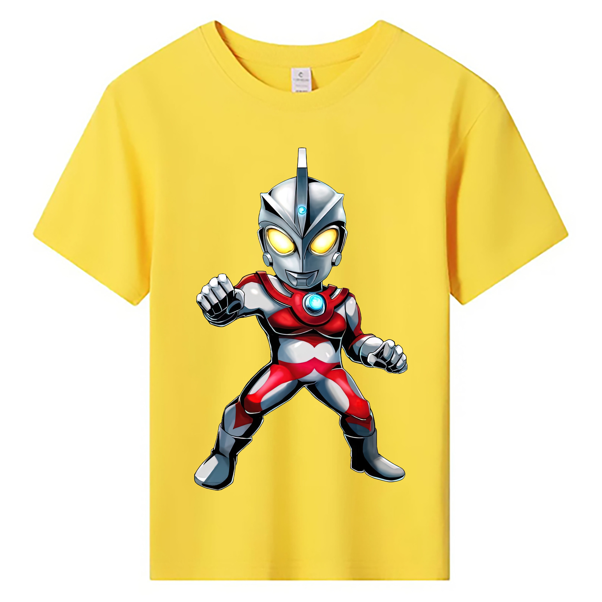 （画像用） ウルトラマン Ultraman 綿100％キッズTシャツ（フロントプリント）