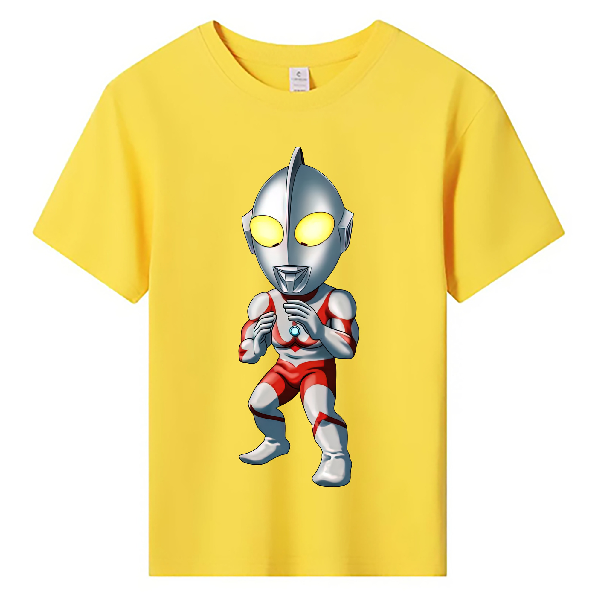 （画像用） ウルトラマン Ultraman 綿100％キッズTシャツ（フロントプリント）