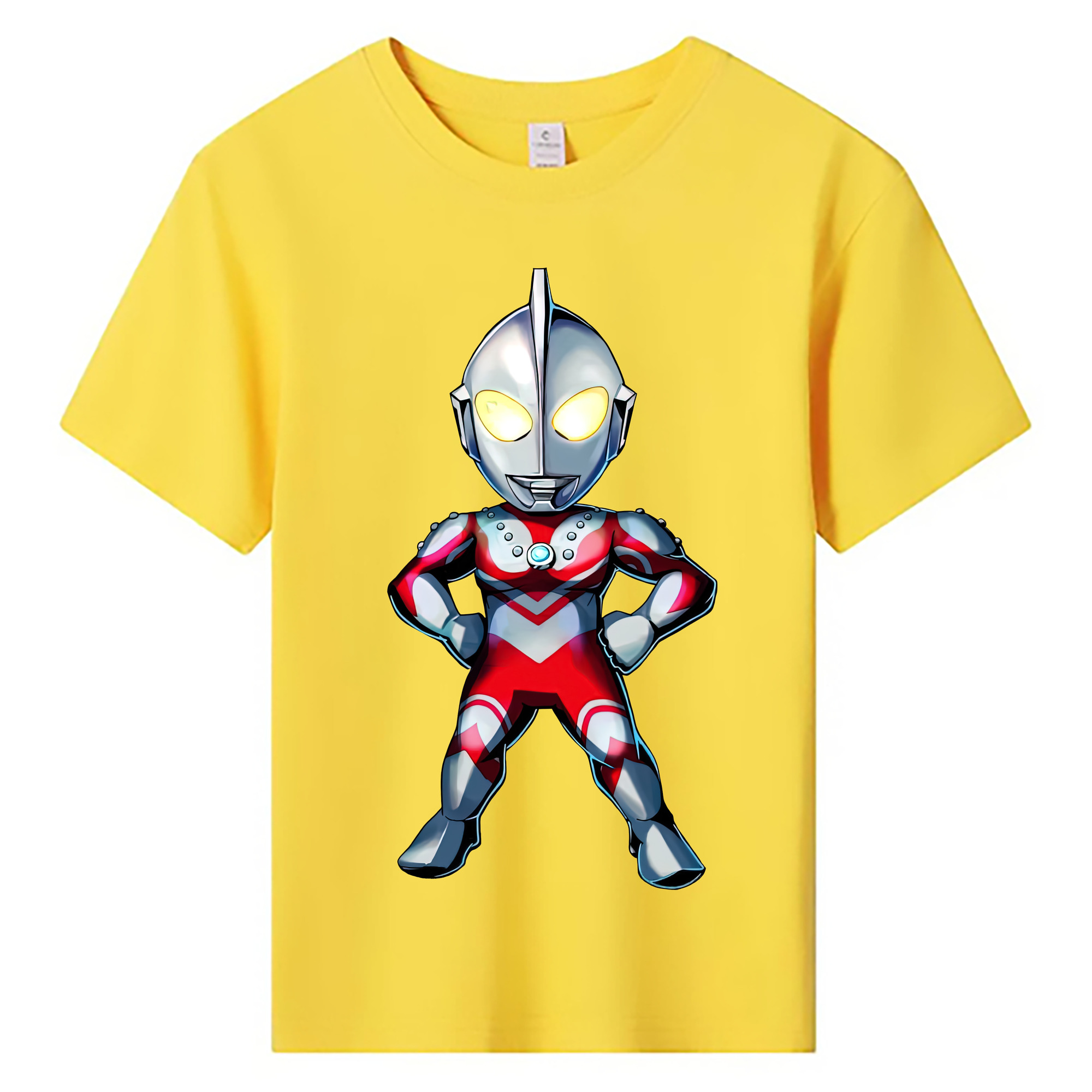 （画像用） ウルトラマン Ultraman 綿100％キッズTシャツ（フロントプリント）