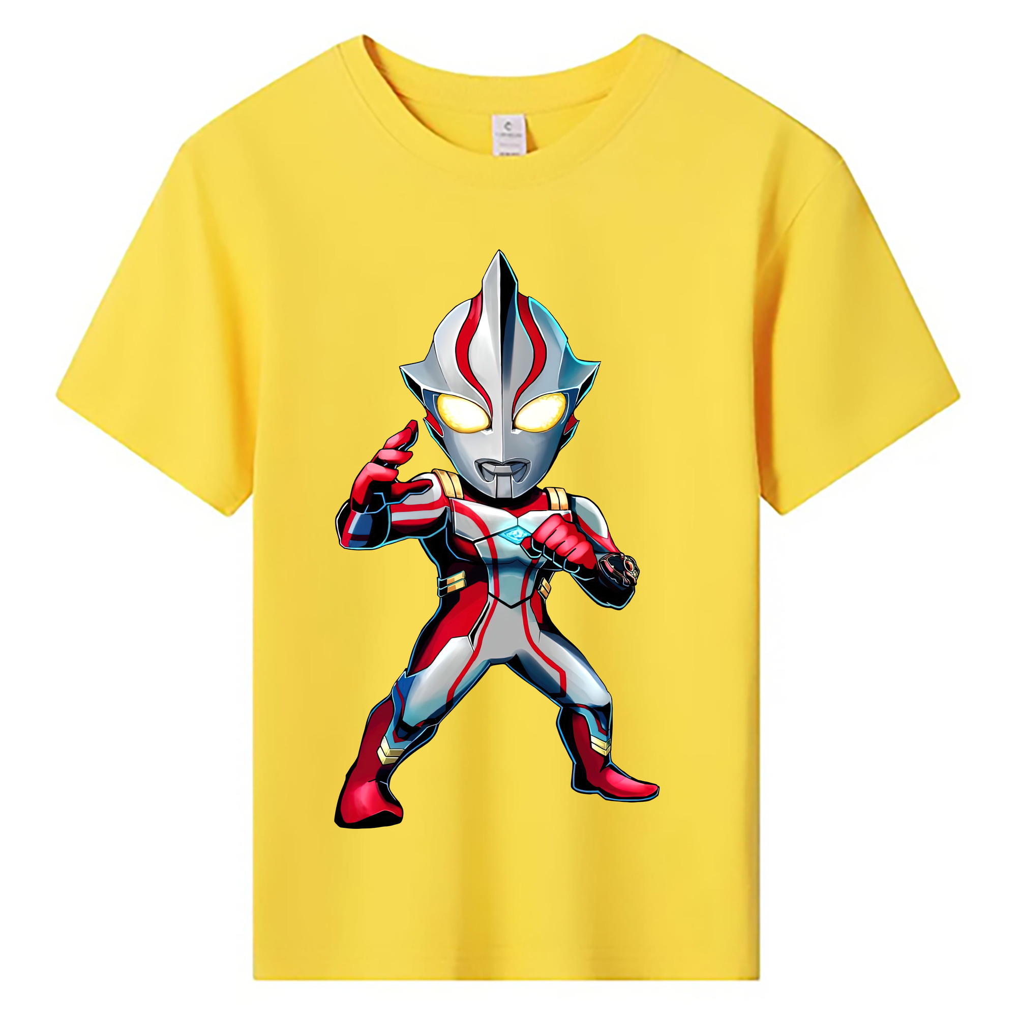 （画像用） ウルトラマン Ultraman 綿100％キッズTシャツ（フロントプリント）
