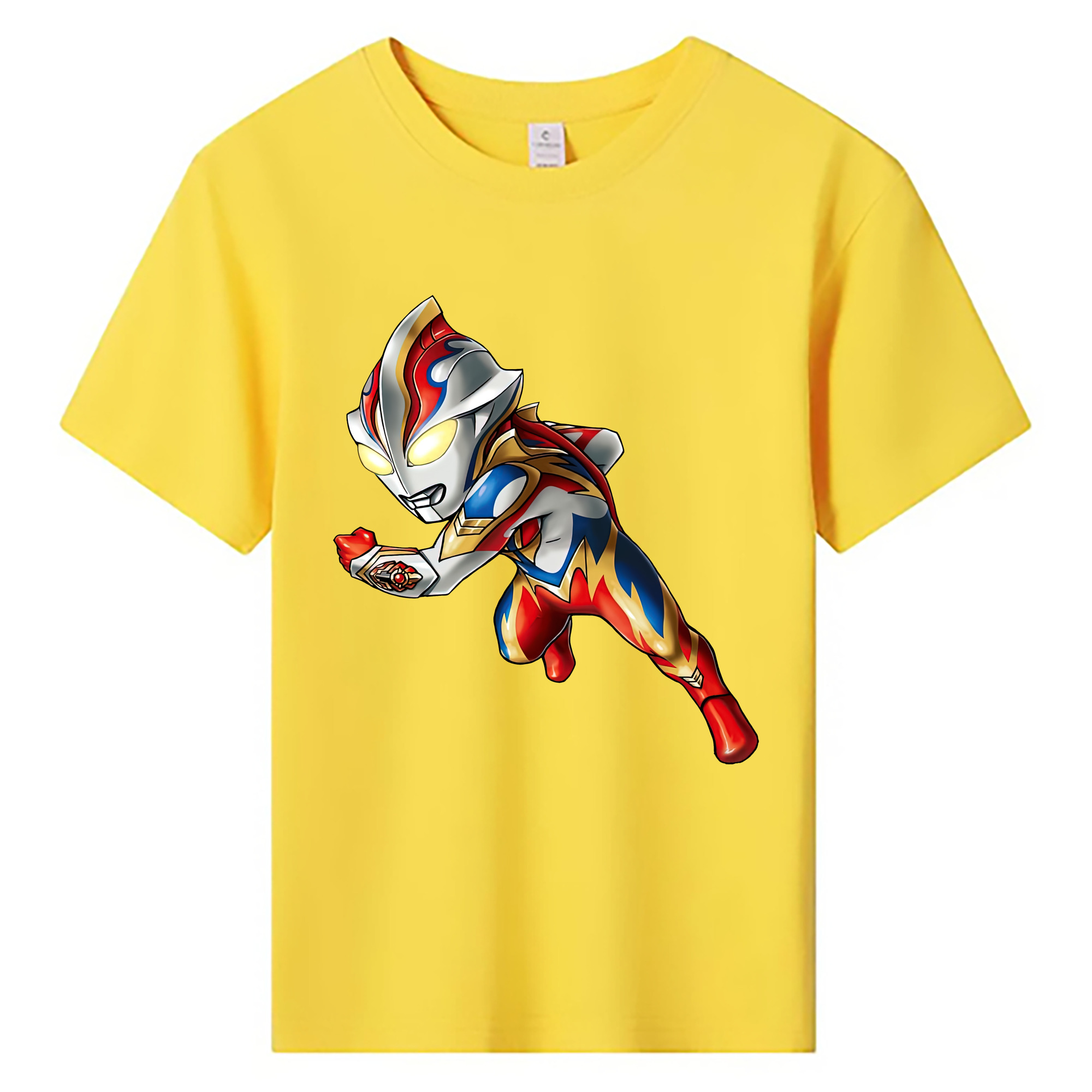 （画像用） ウルトラマン Ultraman 綿100％キッズTシャツ（フロントプリント）