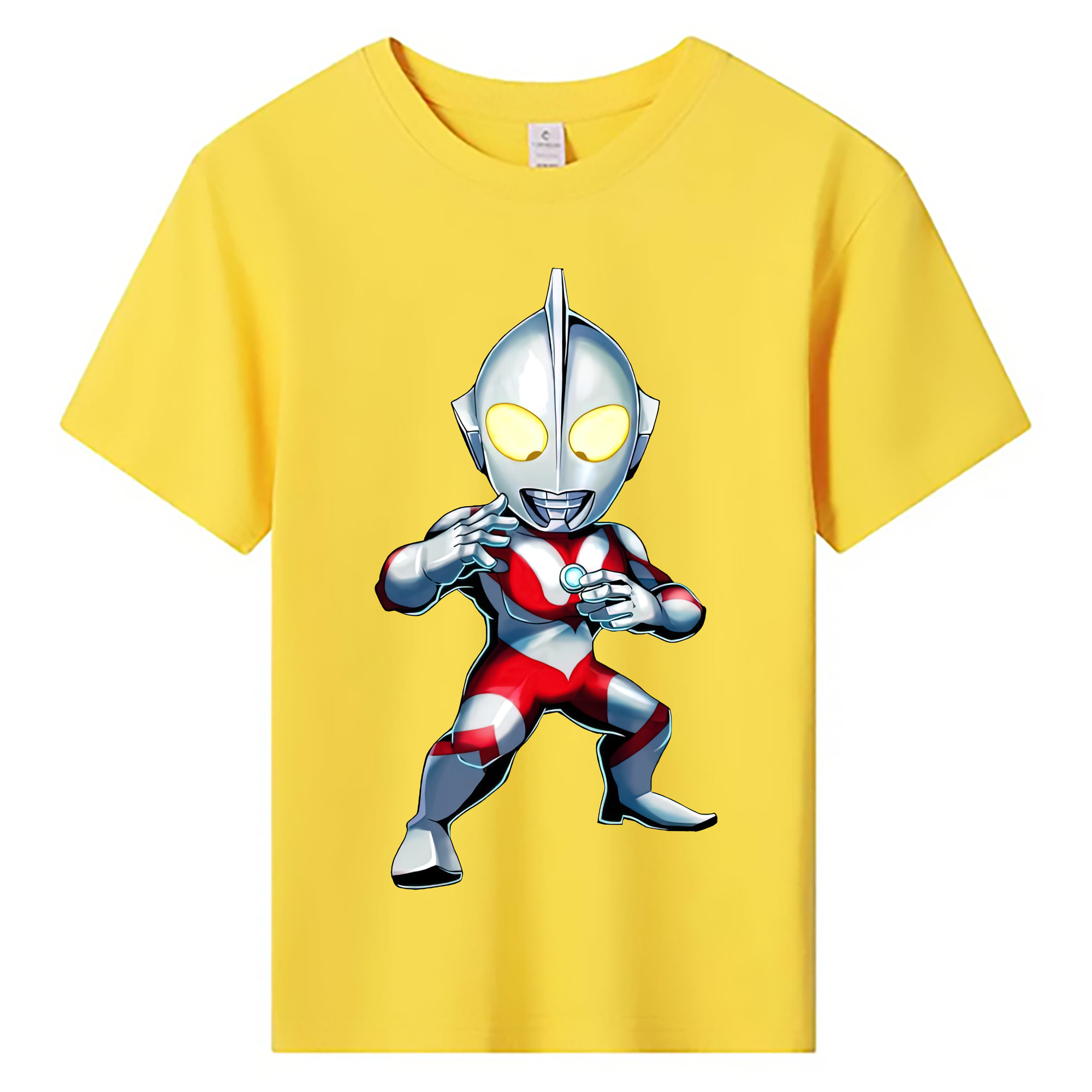 （画像用） ウルトラマン Ultraman 綿100％キッズTシャツ（フロントプリント）