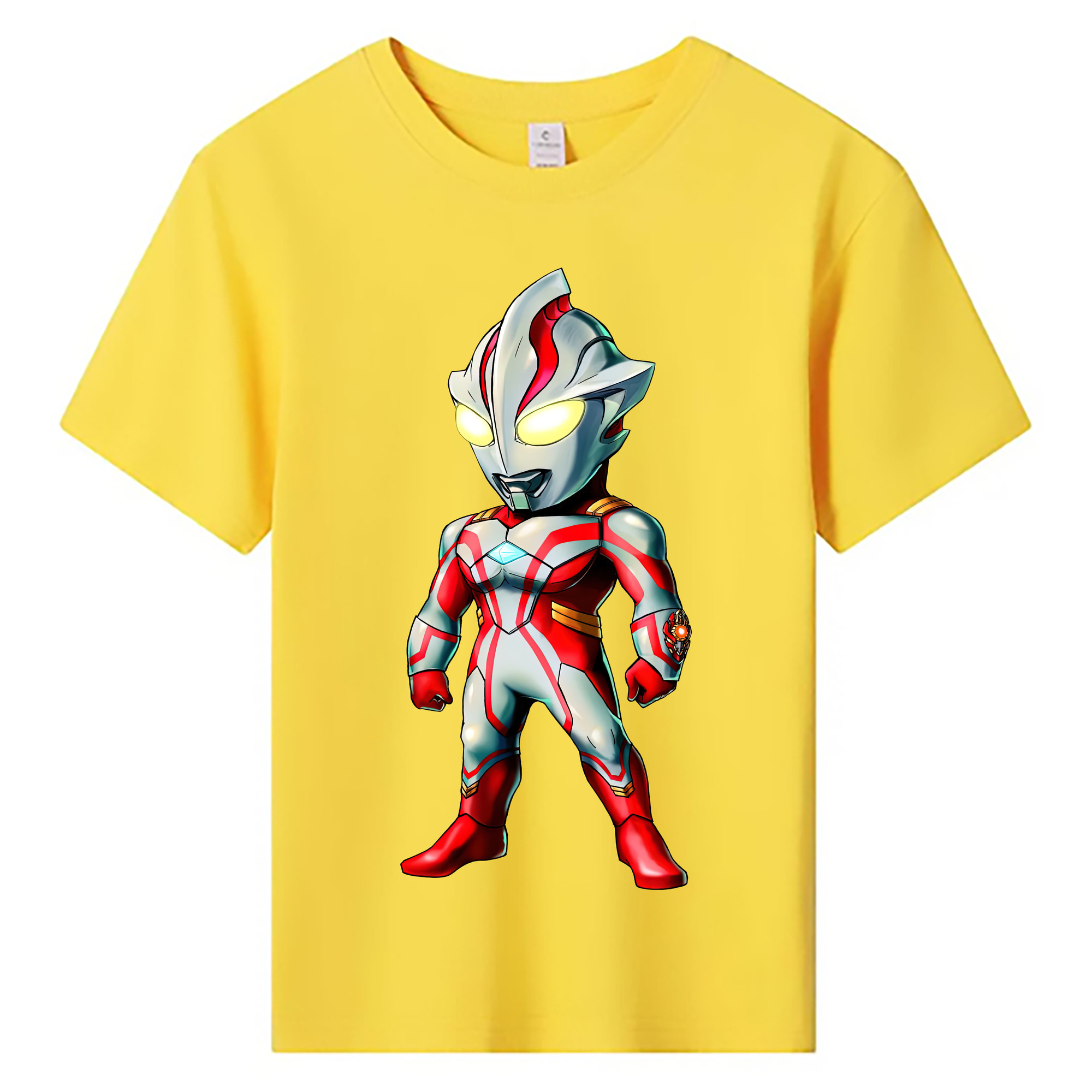 （画像用） ウルトラマン Ultraman 綿100％キッズTシャツ（フロントプリント）