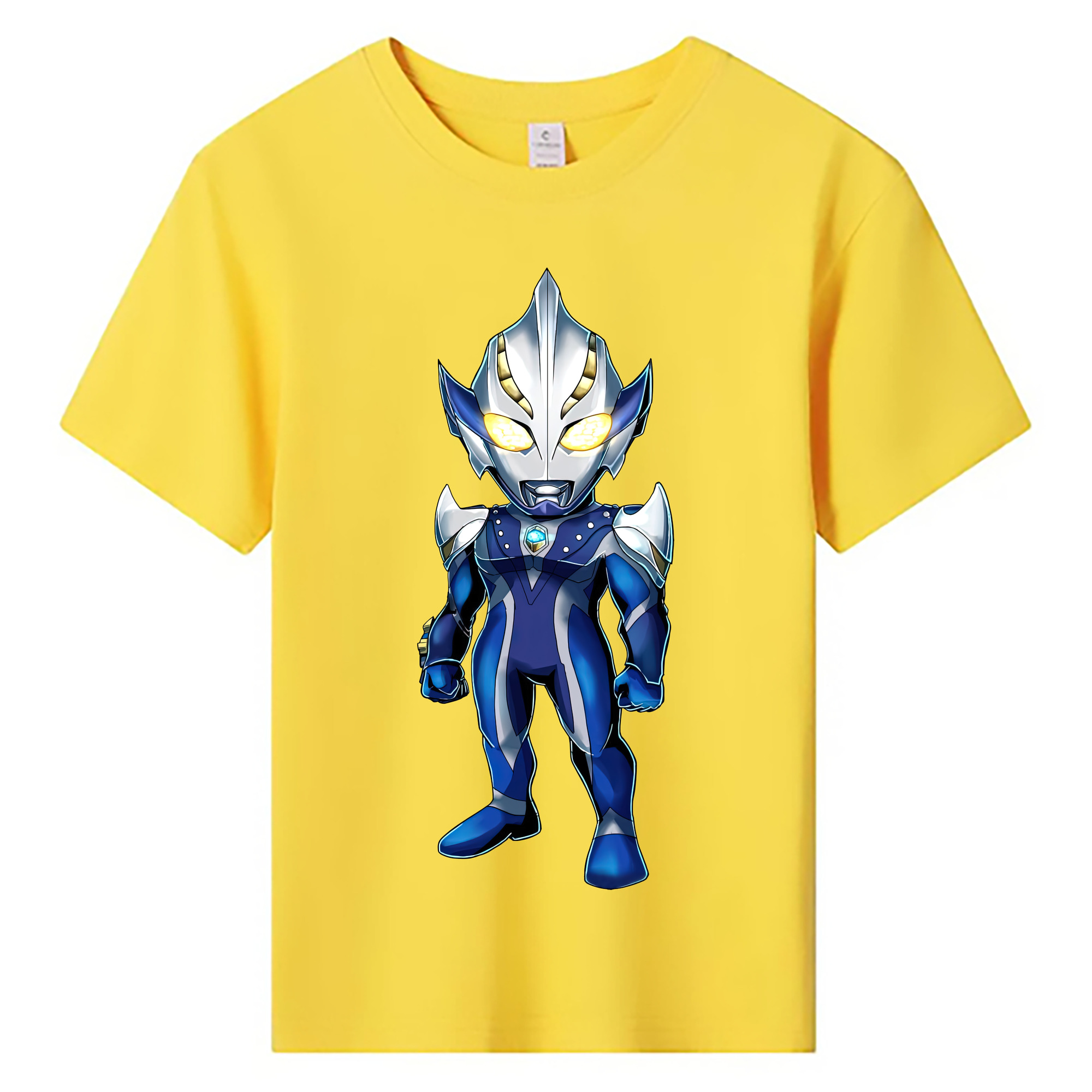 （画像用） ウルトラマン Ultraman 綿100％キッズTシャツ（フロントプリント）