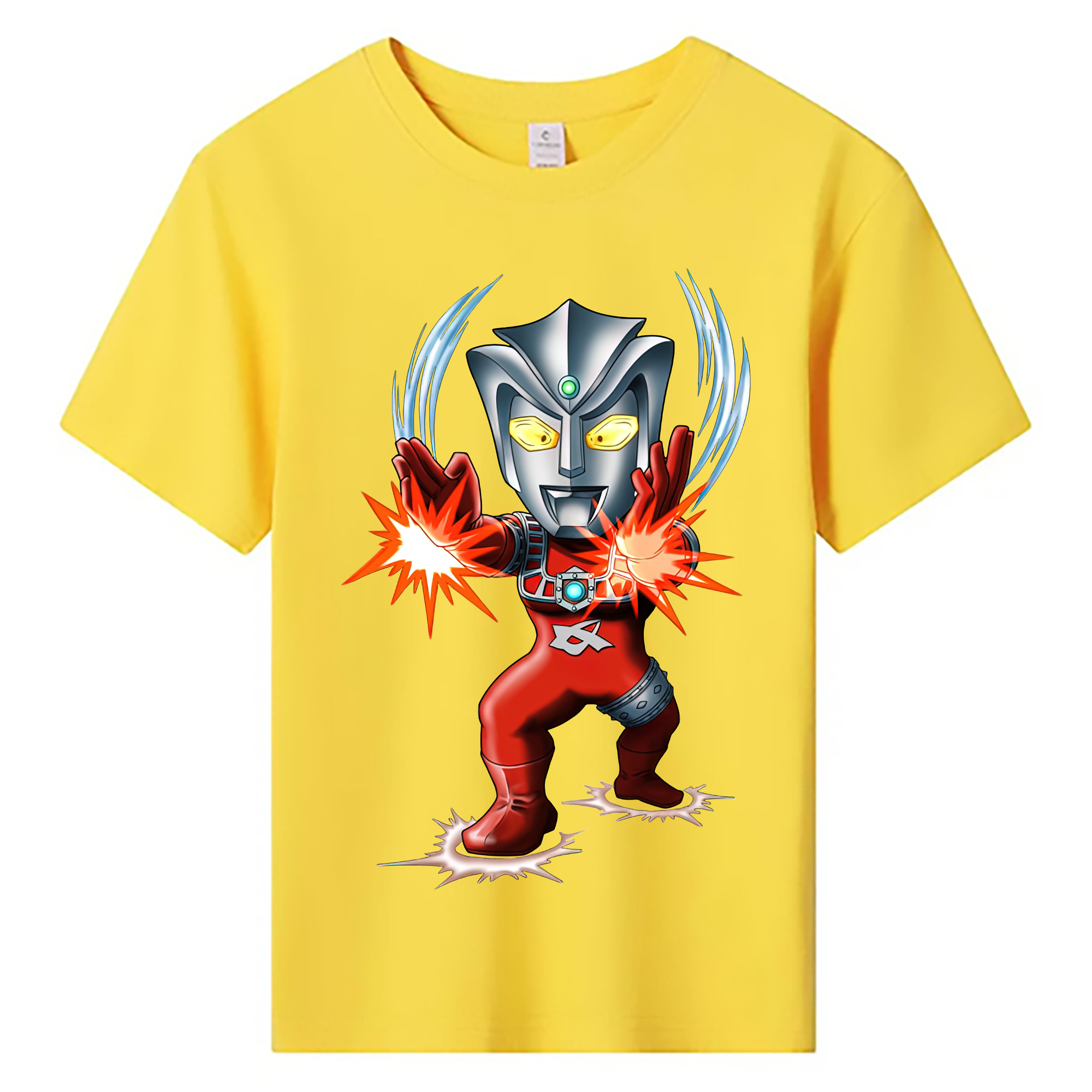 （画像用） ウルトラマン Ultraman 綿100％キッズTシャツ（フロントプリント）