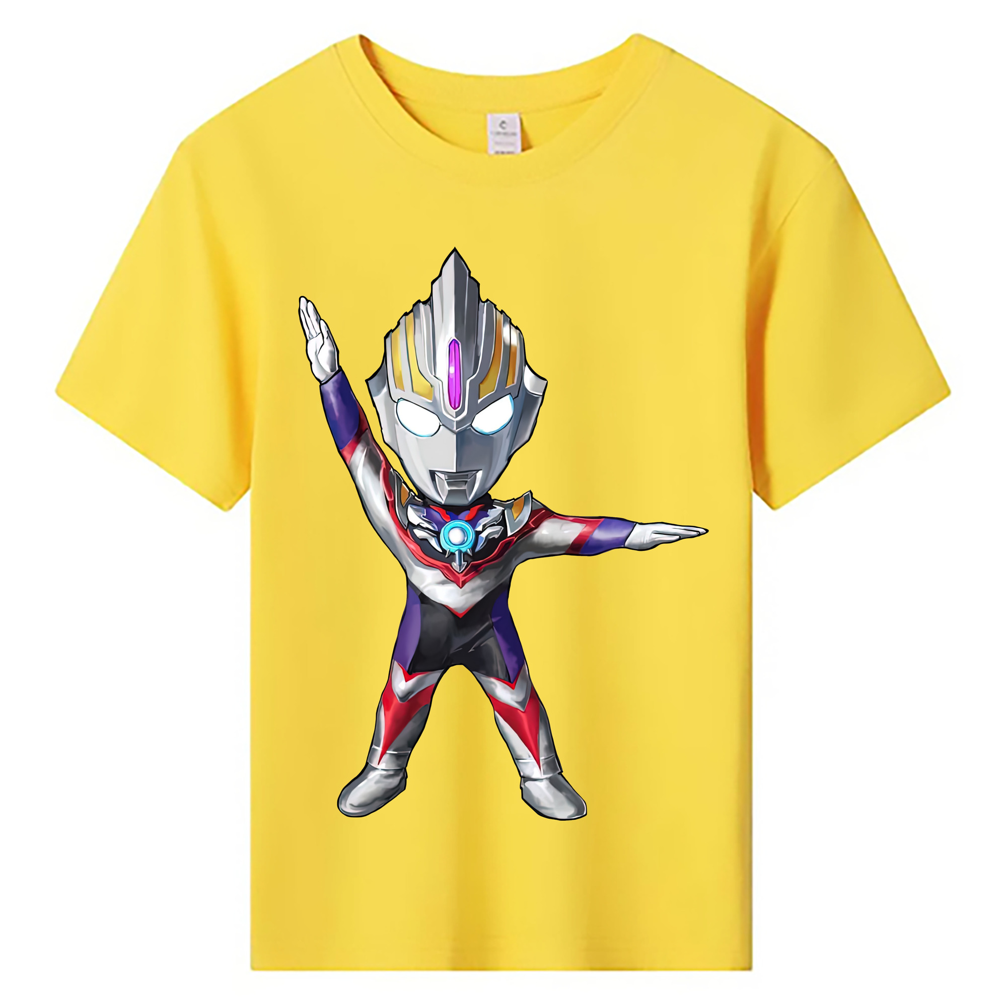 （画像用） ウルトラマン Ultraman 綿100％キッズTシャツ（フロントプリント）