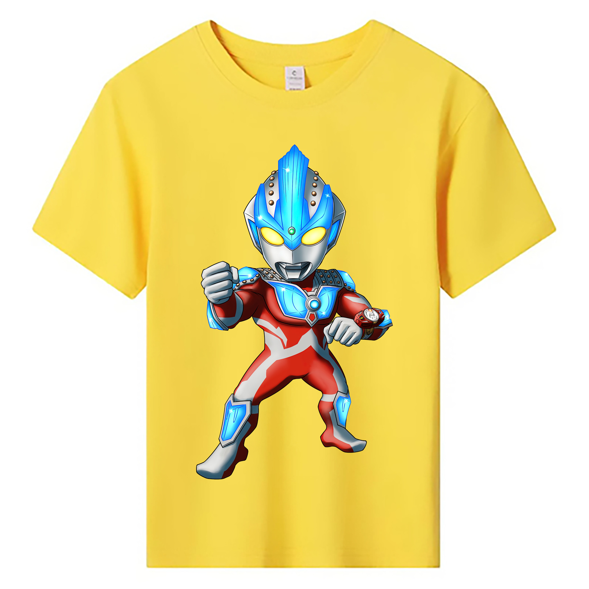 （画像用） ウルトラマン Ultraman 綿100％キッズTシャツ（フロントプリント）