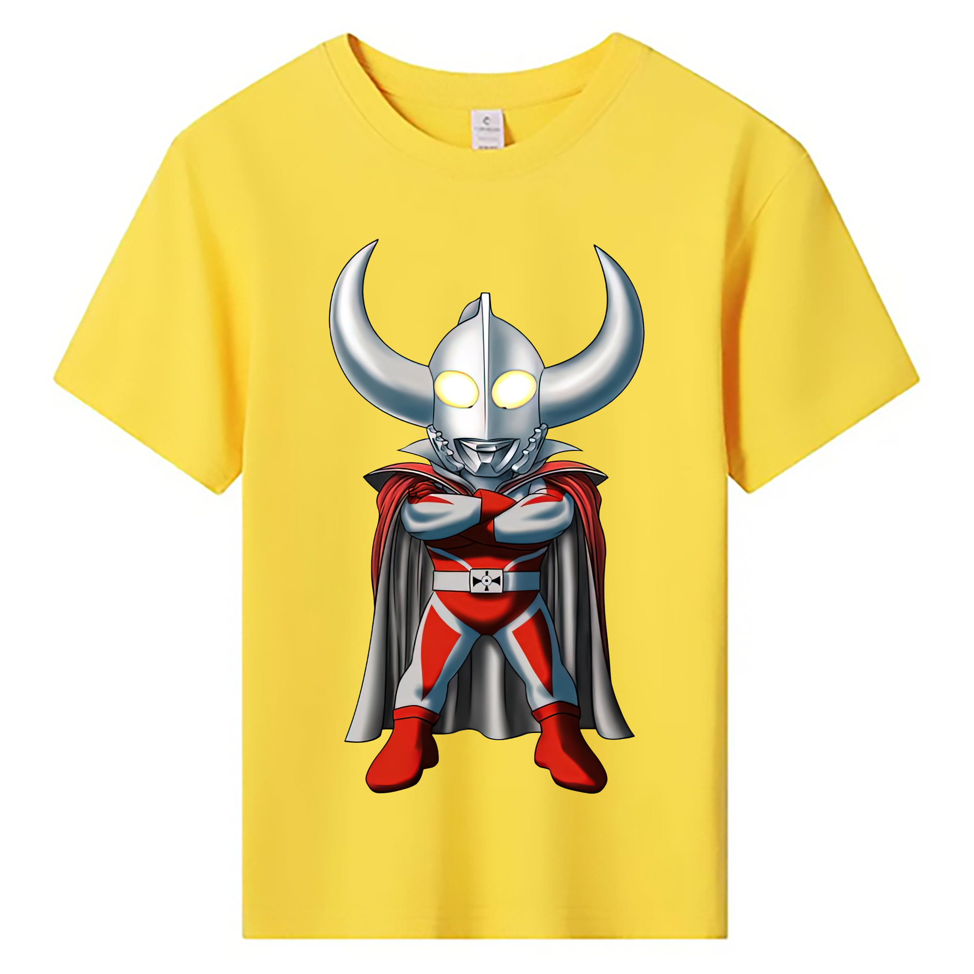 （画像用） ウルトラマン Ultraman 綿100％キッズTシャツ（フロントプリント）