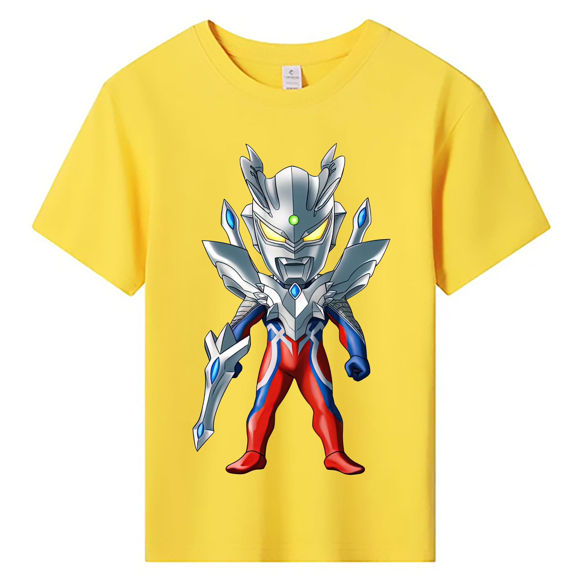 （画像用） ウルトラマン Ultraman 綿100％キッズTシャツ（フロントプリント）