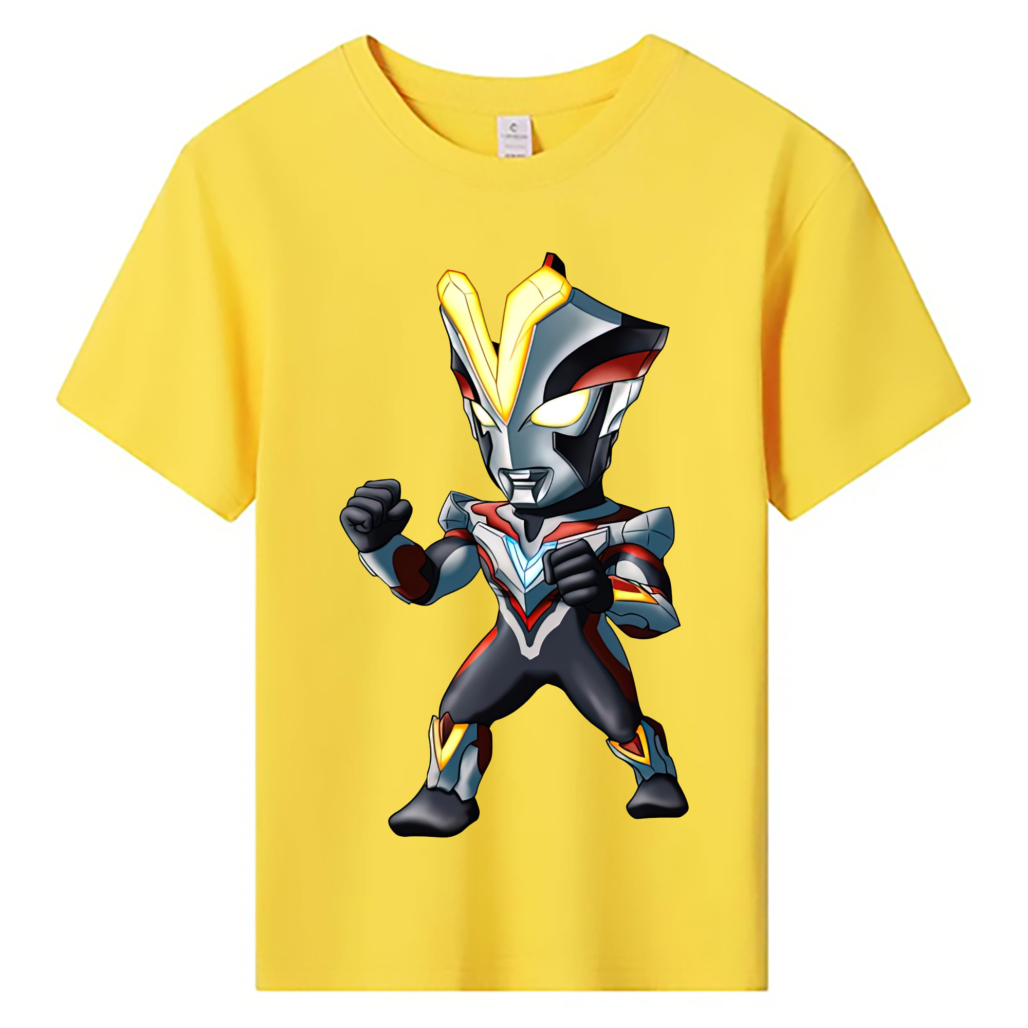（画像用） ウルトラマン Ultraman 綿100％キッズTシャツ（フロントプリント）