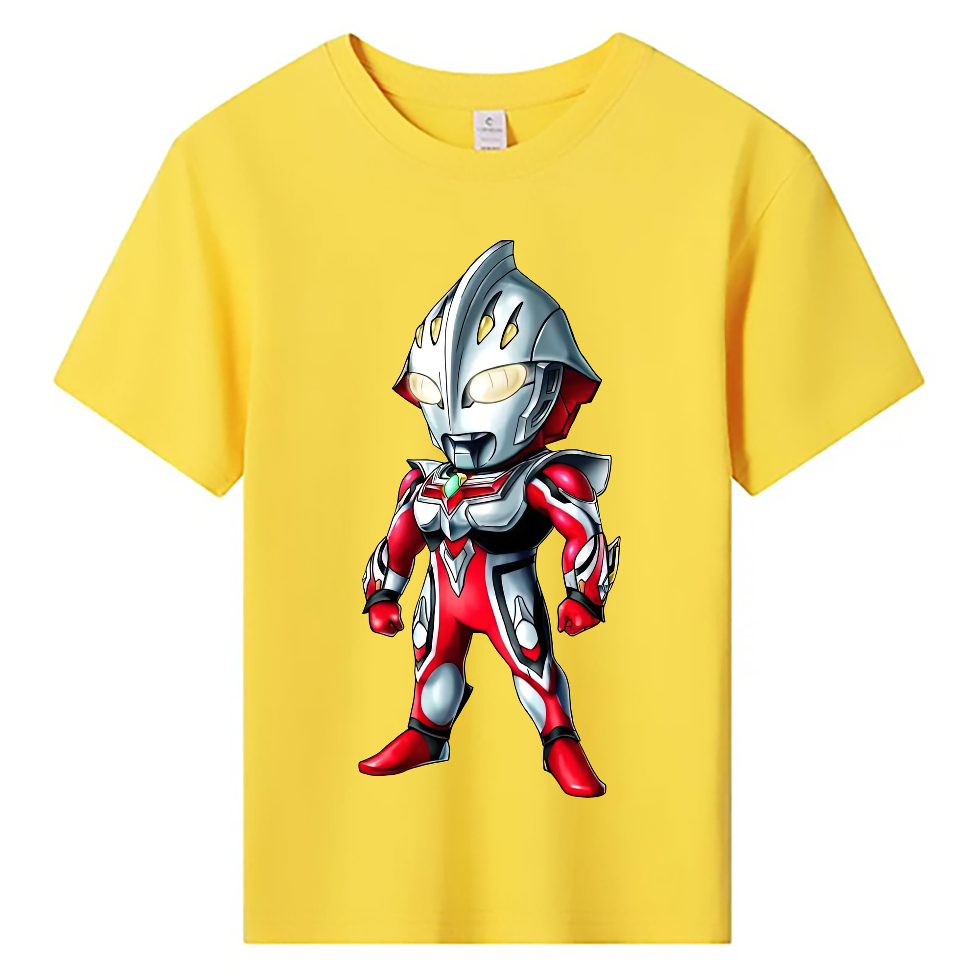 （画像用） ウルトラマン Ultraman 綿100％キッズTシャツ（フロントプリント）