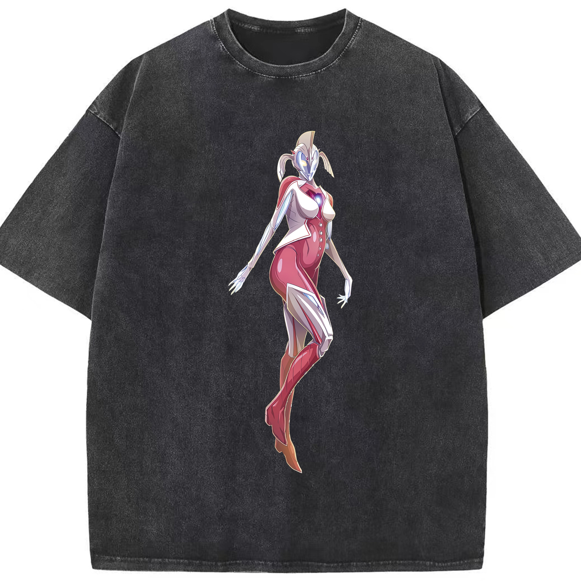 （画像用） ウルトラマン Ultraman 綿100% ヴィンテージ風 半袖Tシャツ（フロントプリント）