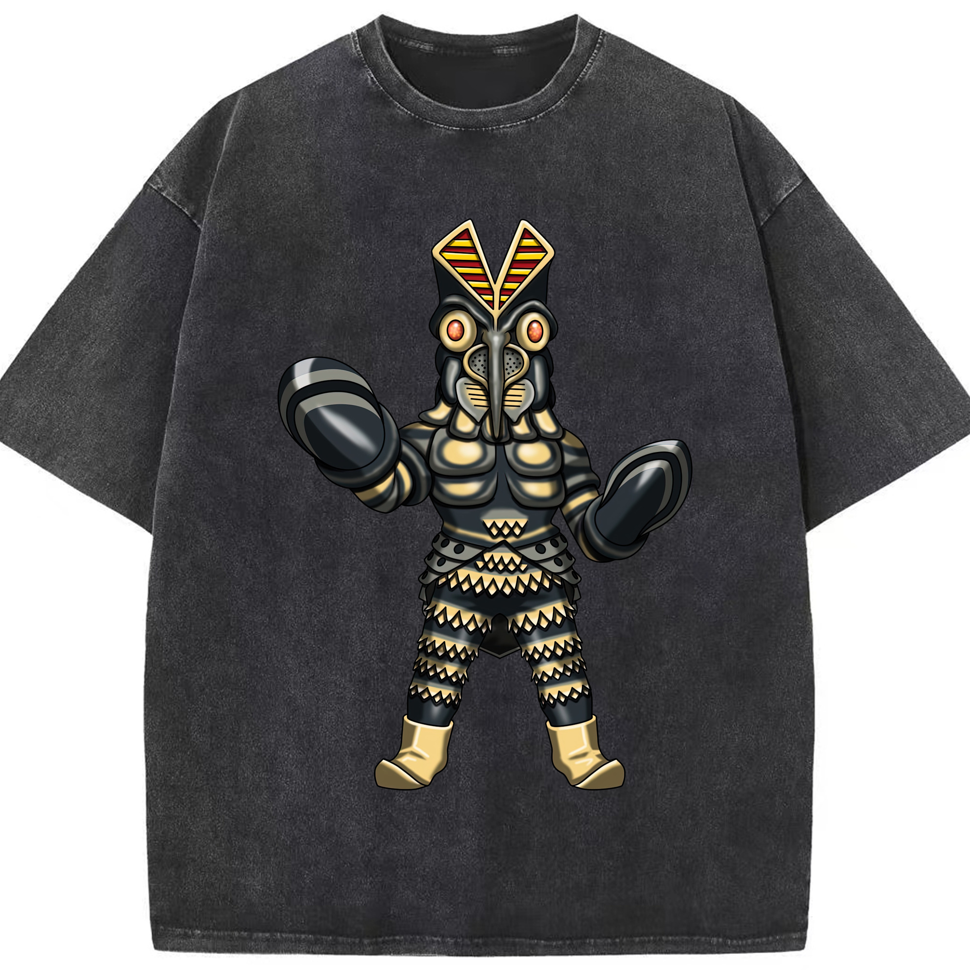 （画像用） ウルトラマン Ultraman 綿100% ヴィンテージ風 半袖Tシャツ（フロントプリント）