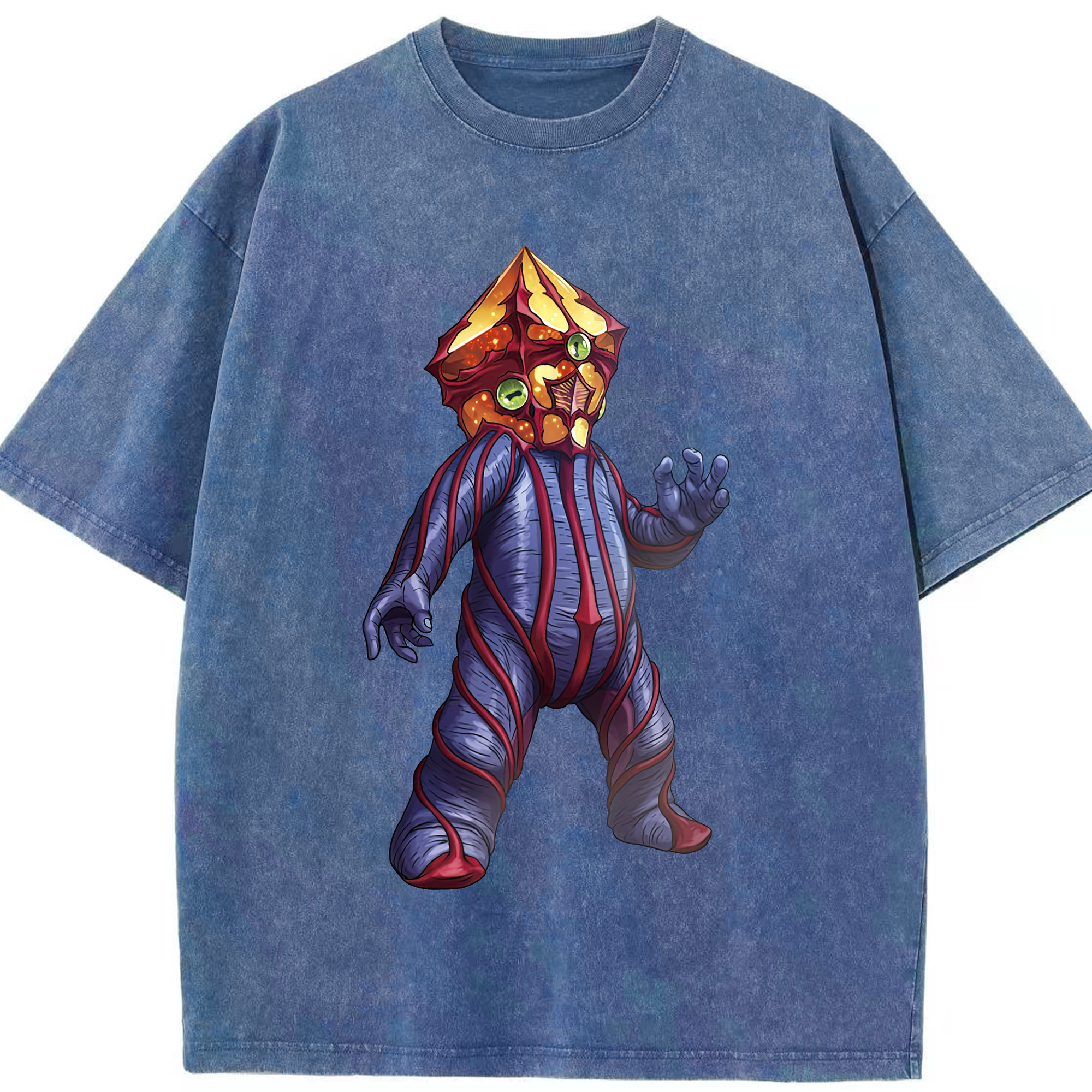 （画像用） ウルトラマン Ultraman 綿100% ヴィンテージ風 半袖Tシャツ（フロントプリント）