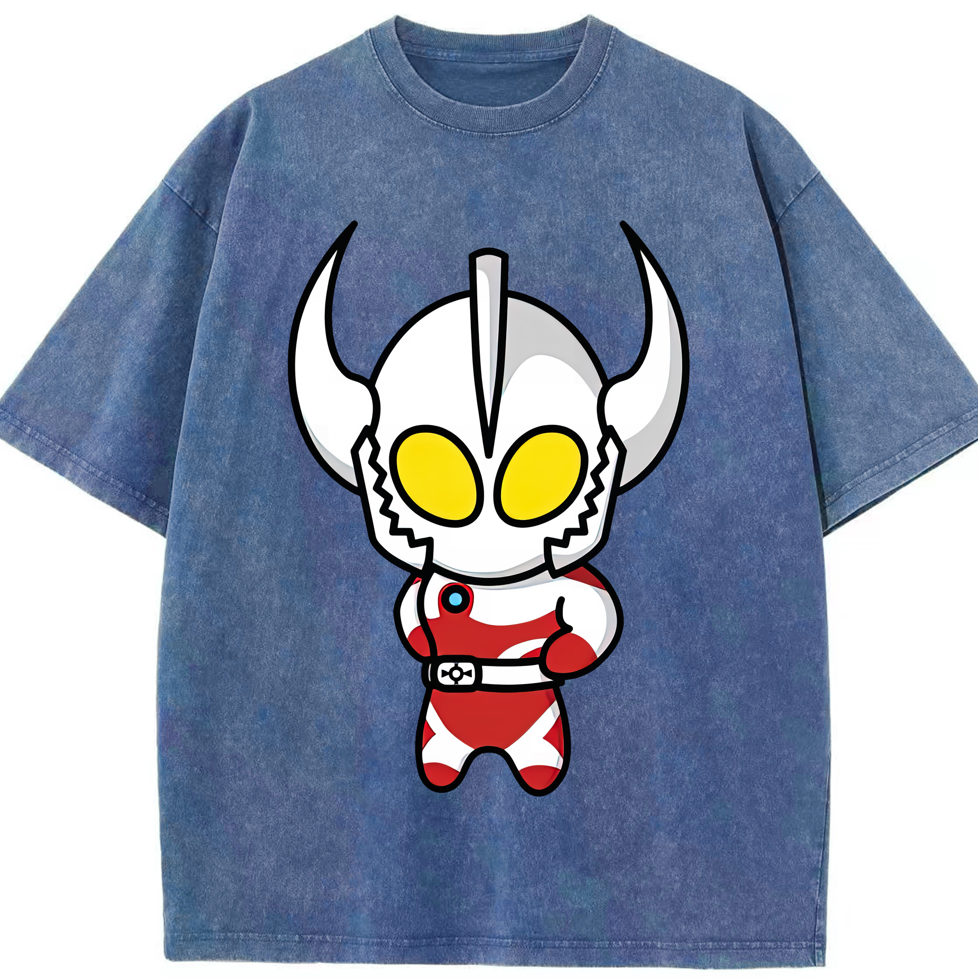 （画像用） ウルトラマン Ultraman 綿100% ヴィンテージ風 半袖Tシャツ（フロントプリント）