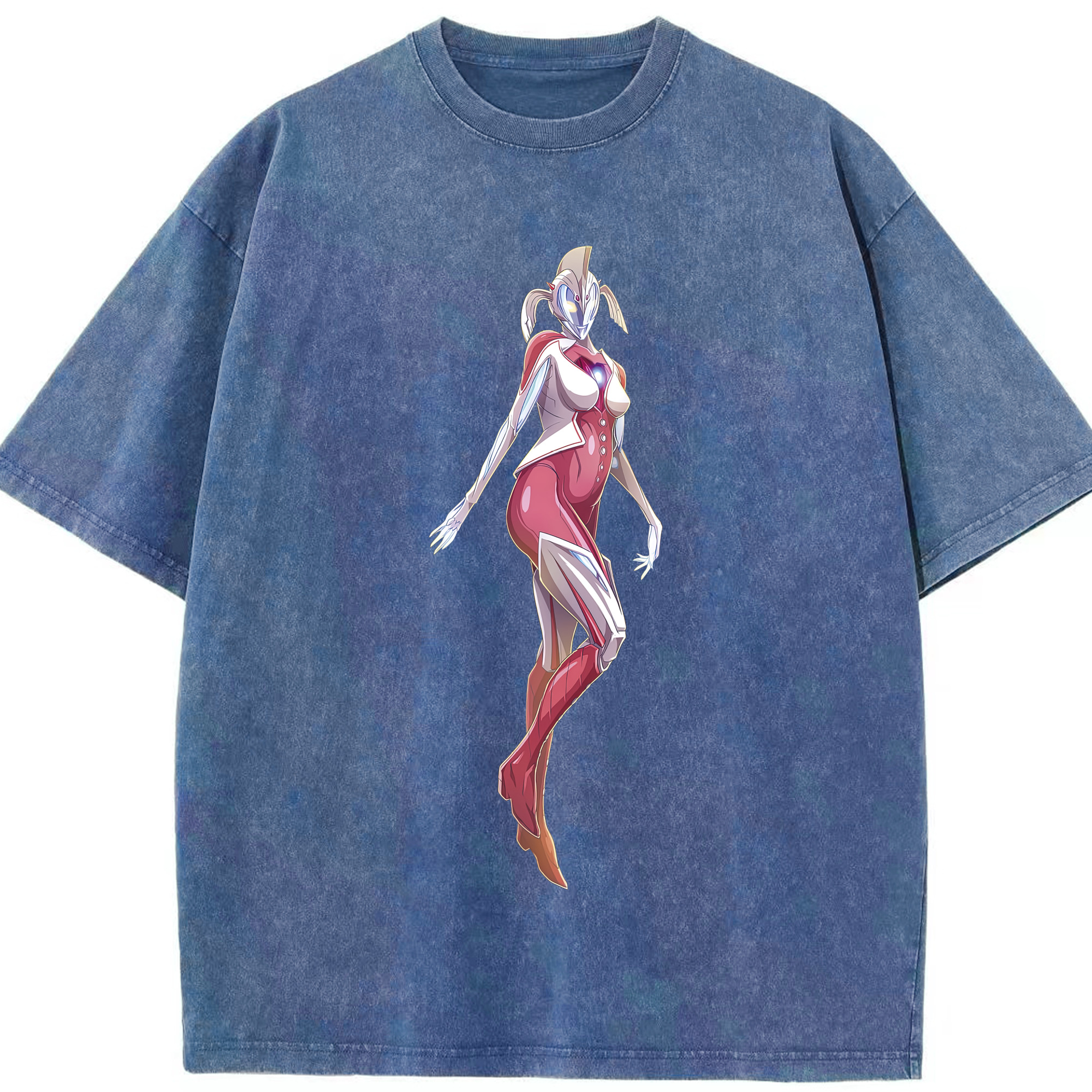 （画像用） ウルトラマン Ultraman 綿100% ヴィンテージ風 半袖Tシャツ（フロントプリント）