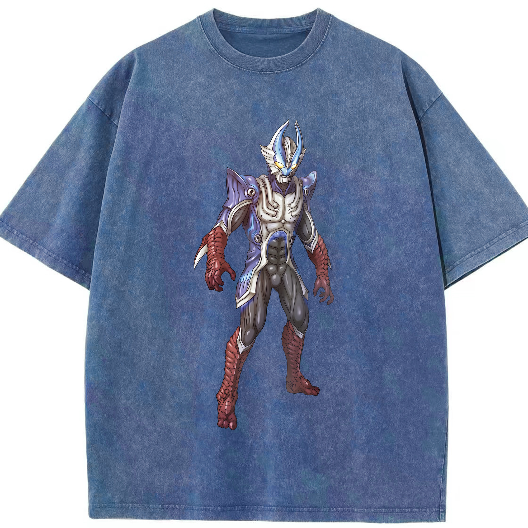（画像用） ウルトラマン Ultraman 綿100% ヴィンテージ風 半袖Tシャツ（フロントプリント）