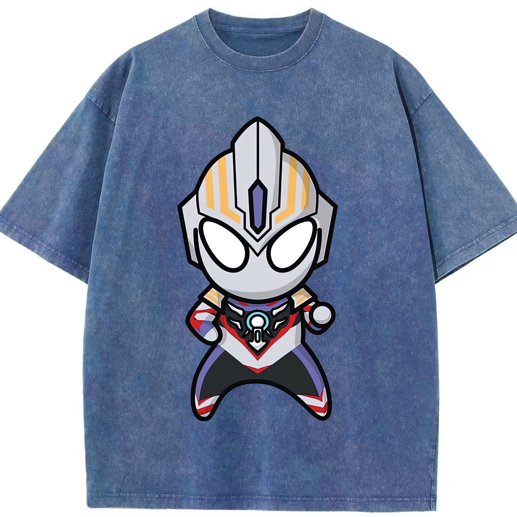（画像用） ウルトラマン Ultraman 綿100% ヴィンテージ風 半袖Tシャツ（フロントプリント）