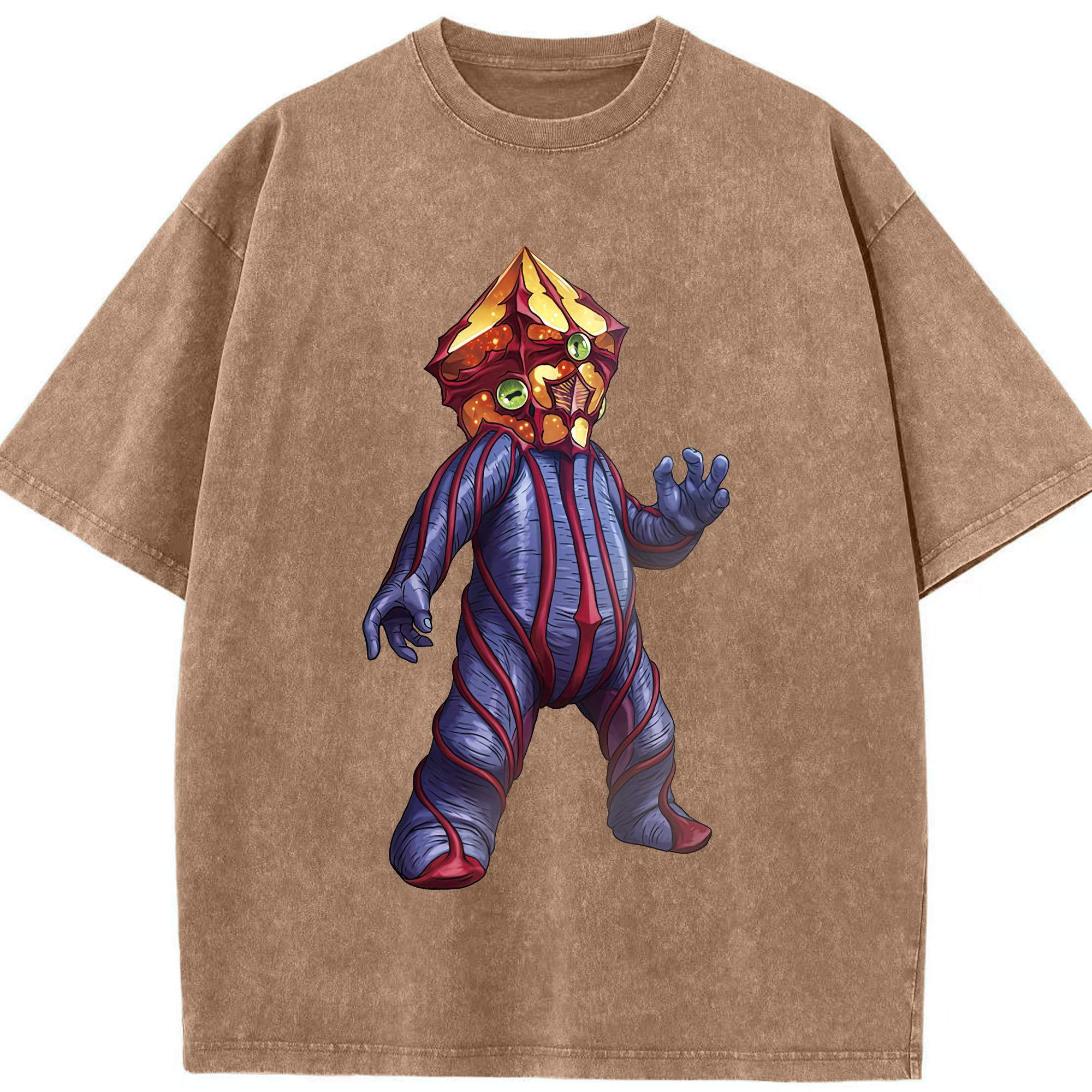 （画像用） ウルトラマン Ultraman 綿100% ヴィンテージ風 半袖Tシャツ（フロントプリント）