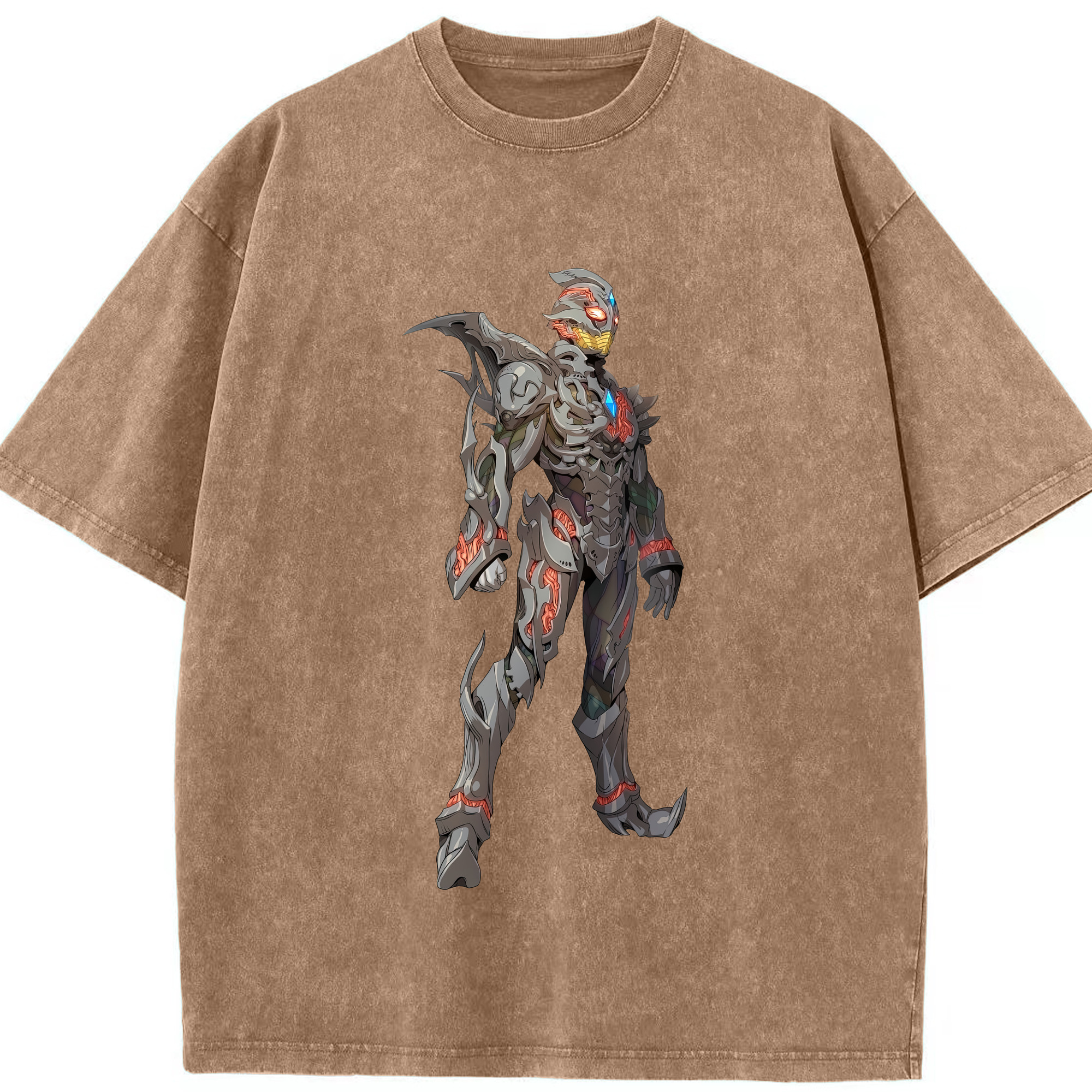 （画像用） ウルトラマン Ultraman 綿100% ヴィンテージ風 半袖Tシャツ（フロントプリント）