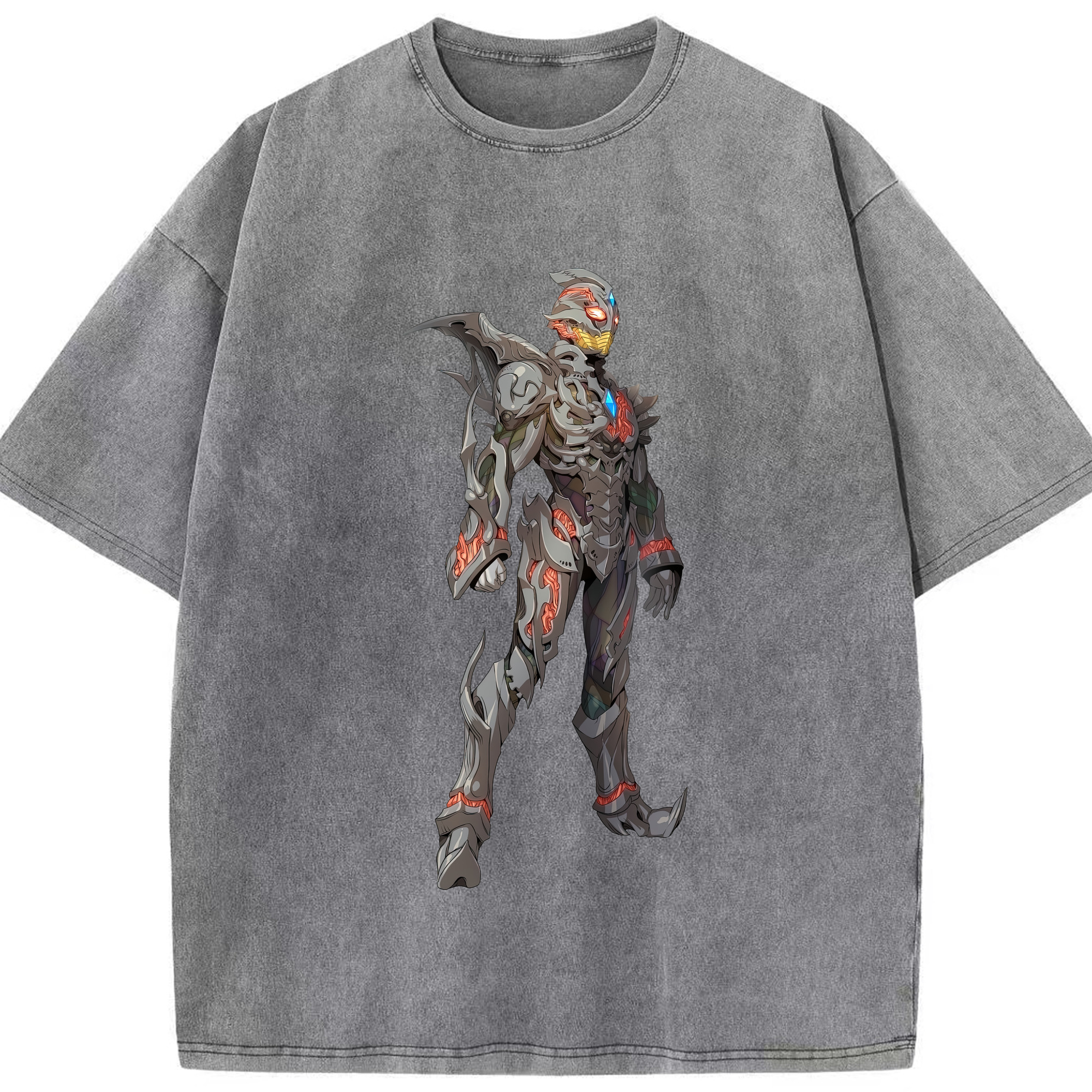 （画像用） ウルトラマン Ultraman 綿100% ヴィンテージ風 半袖Tシャツ（フロントプリント）