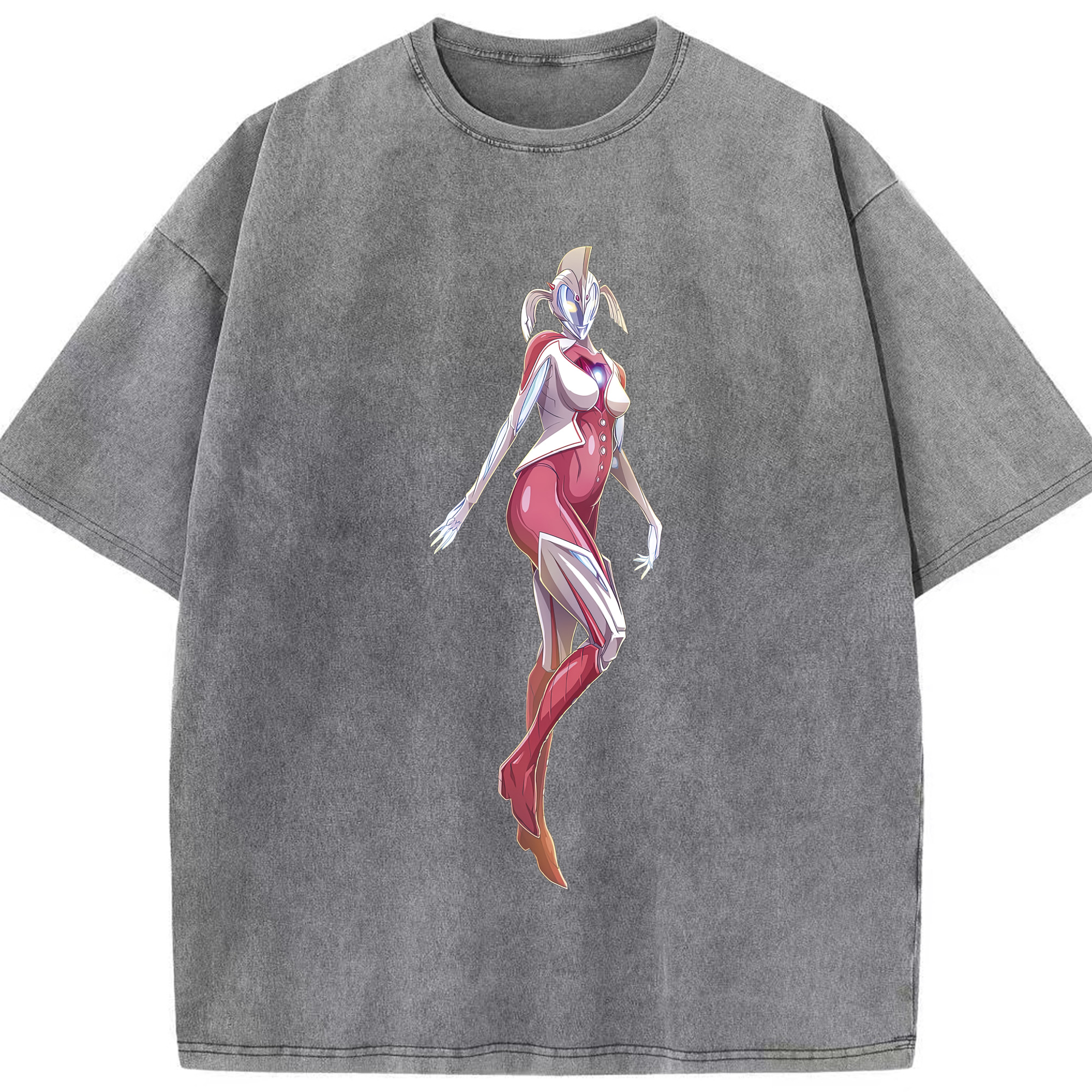 （画像用） ウルトラマン Ultraman 綿100% ヴィンテージ風 半袖Tシャツ（フロントプリント）