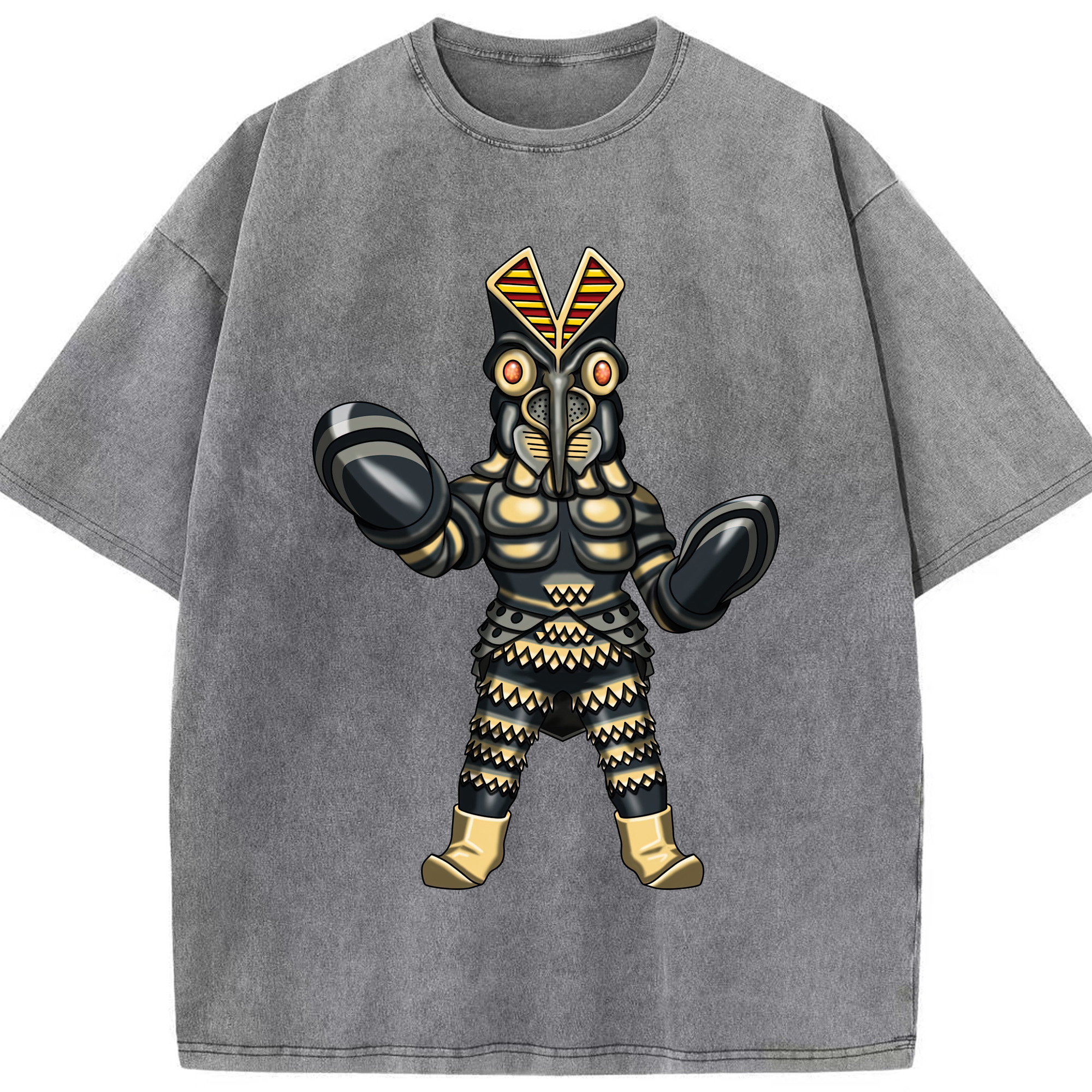（画像用） ウルトラマン Ultraman 綿100% ヴィンテージ風 半袖Tシャツ（フロントプリント）