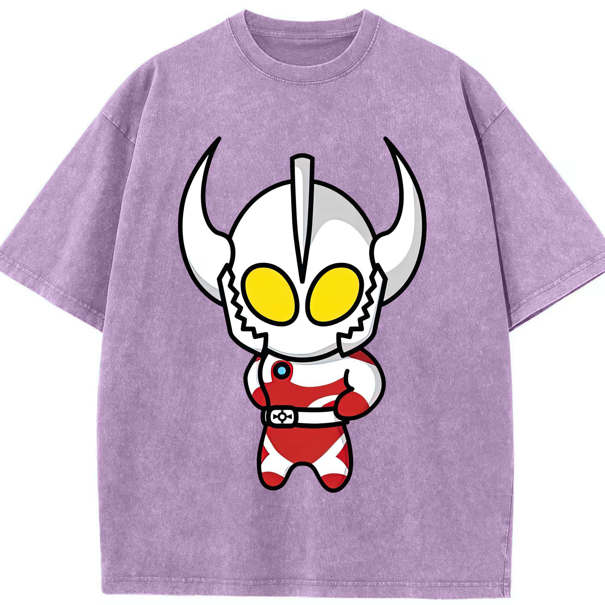 （画像用） ウルトラマン Ultraman 綿100% ヴィンテージ風 半袖Tシャツ（フロントプリント）