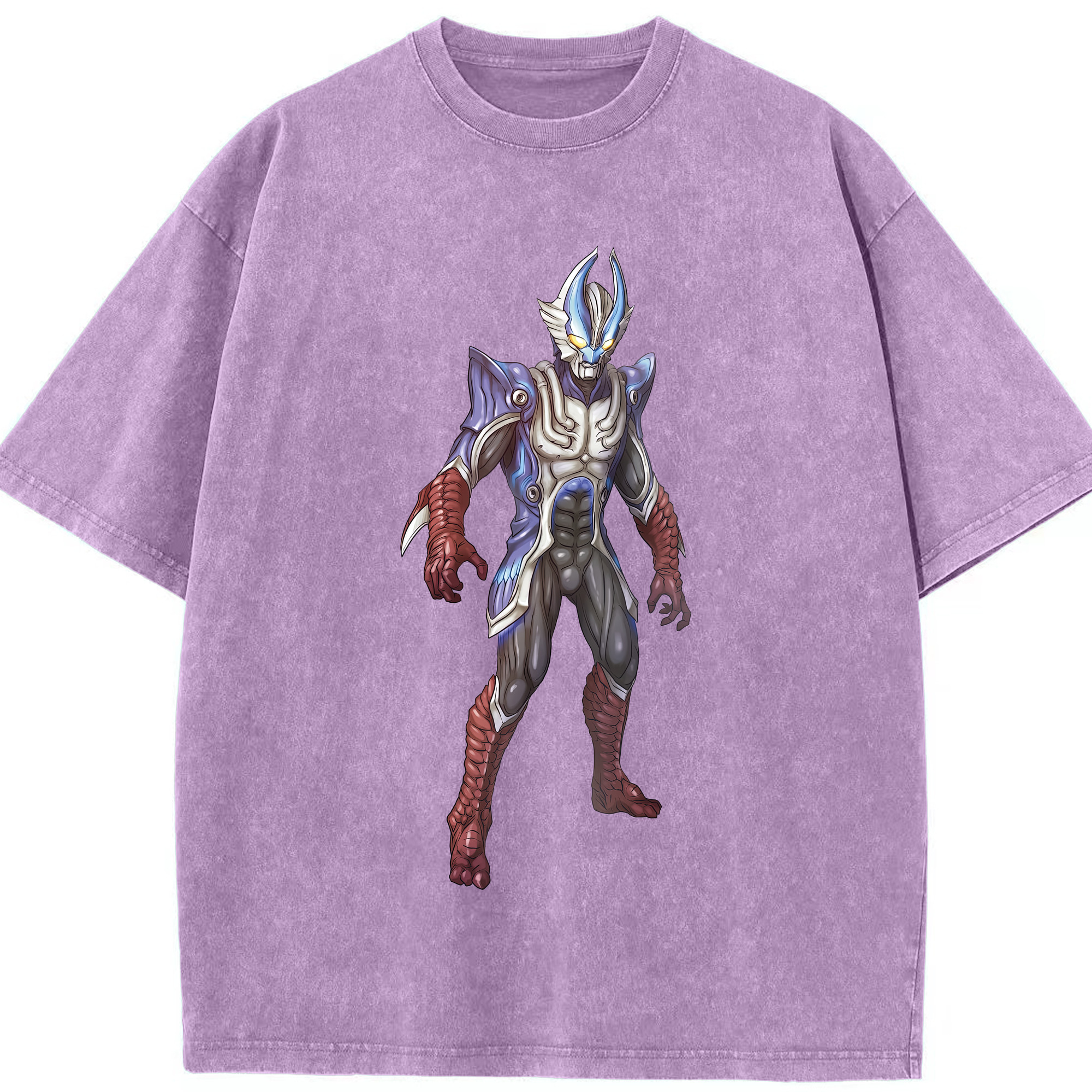 （画像用） ウルトラマン Ultraman 綿100% ヴィンテージ風 半袖Tシャツ（フロントプリント）