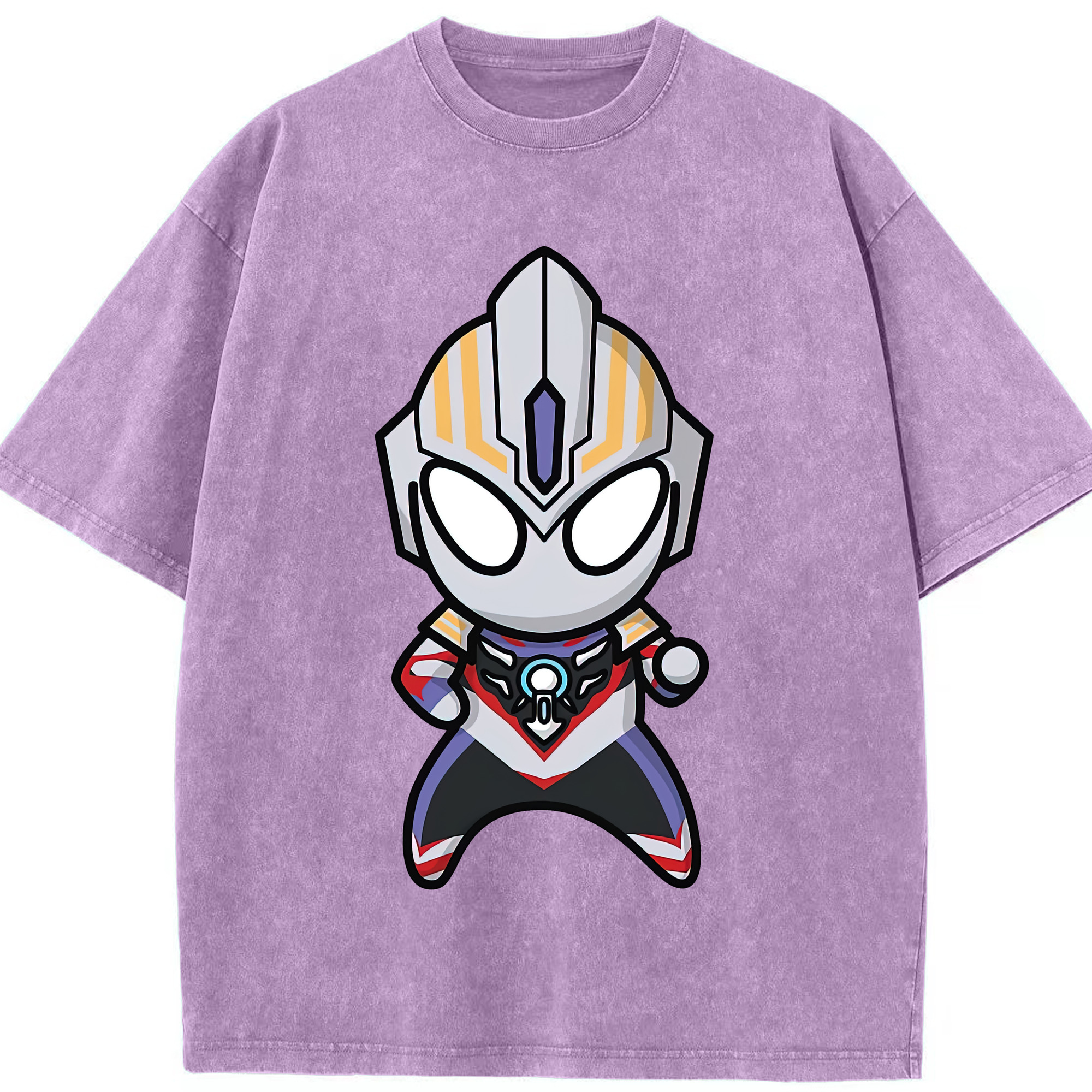 （画像用） ウルトラマン Ultraman 綿100% ヴィンテージ風 半袖Tシャツ（フロントプリント）